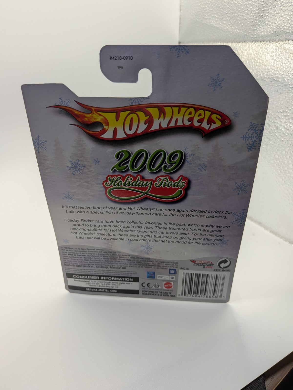 Hot Wheels 2009 Holiday Rods Custom ’66 GTO Wagon X2 In Protector