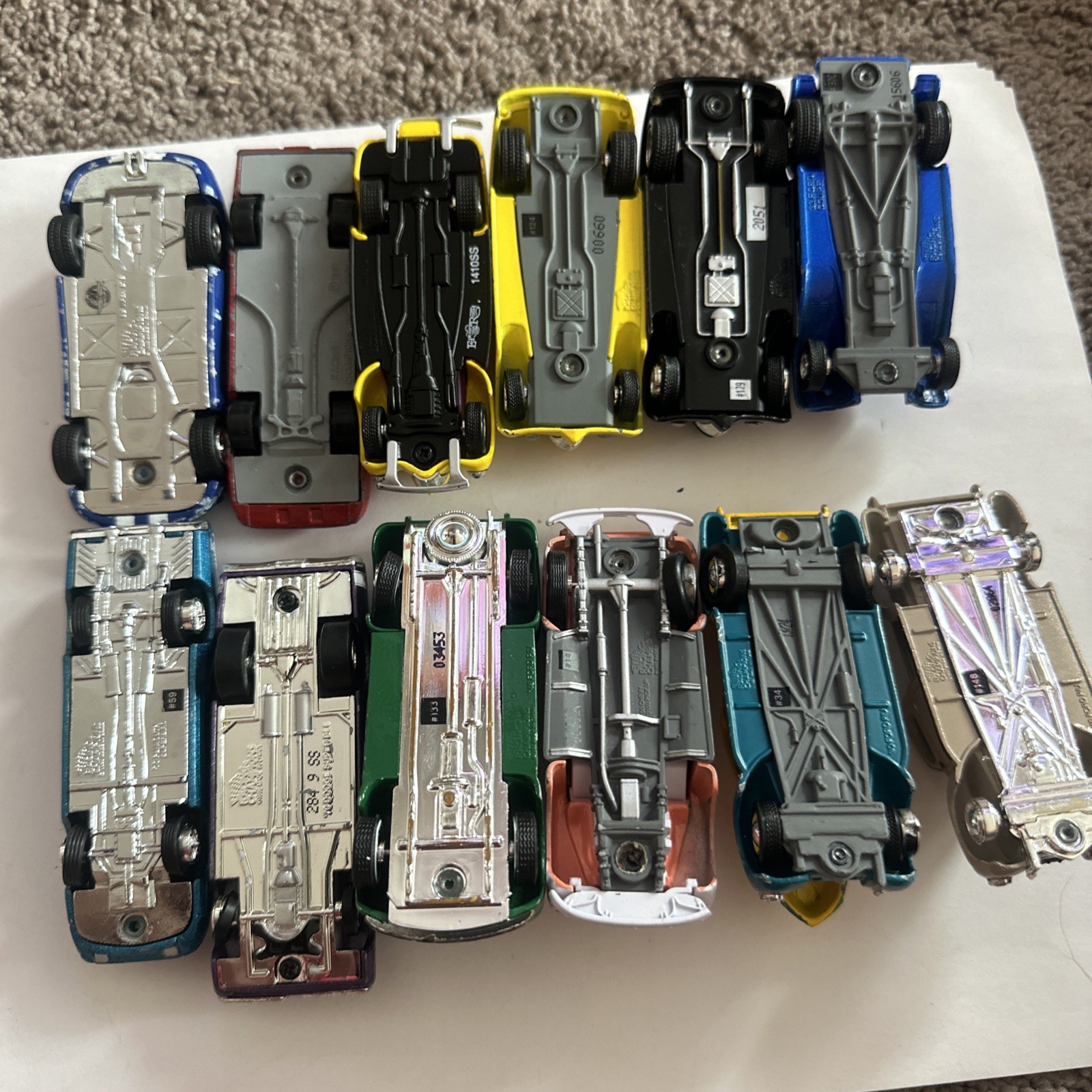Lot of 12 Racing Champions Diecast Cars Hot Rods Trucks Viper Muscle Cars