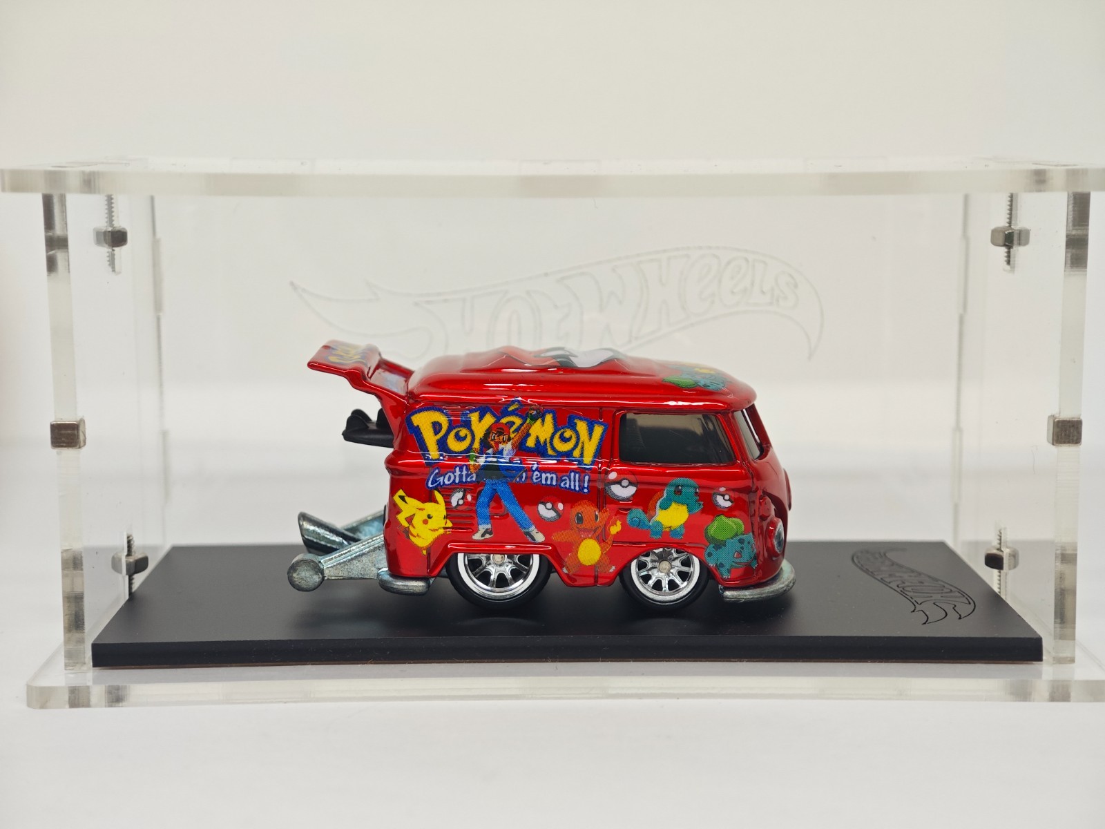 Hot Wheels Kool Kombi Custom Super Red Spectraflame Pokemon For Fans Collectors