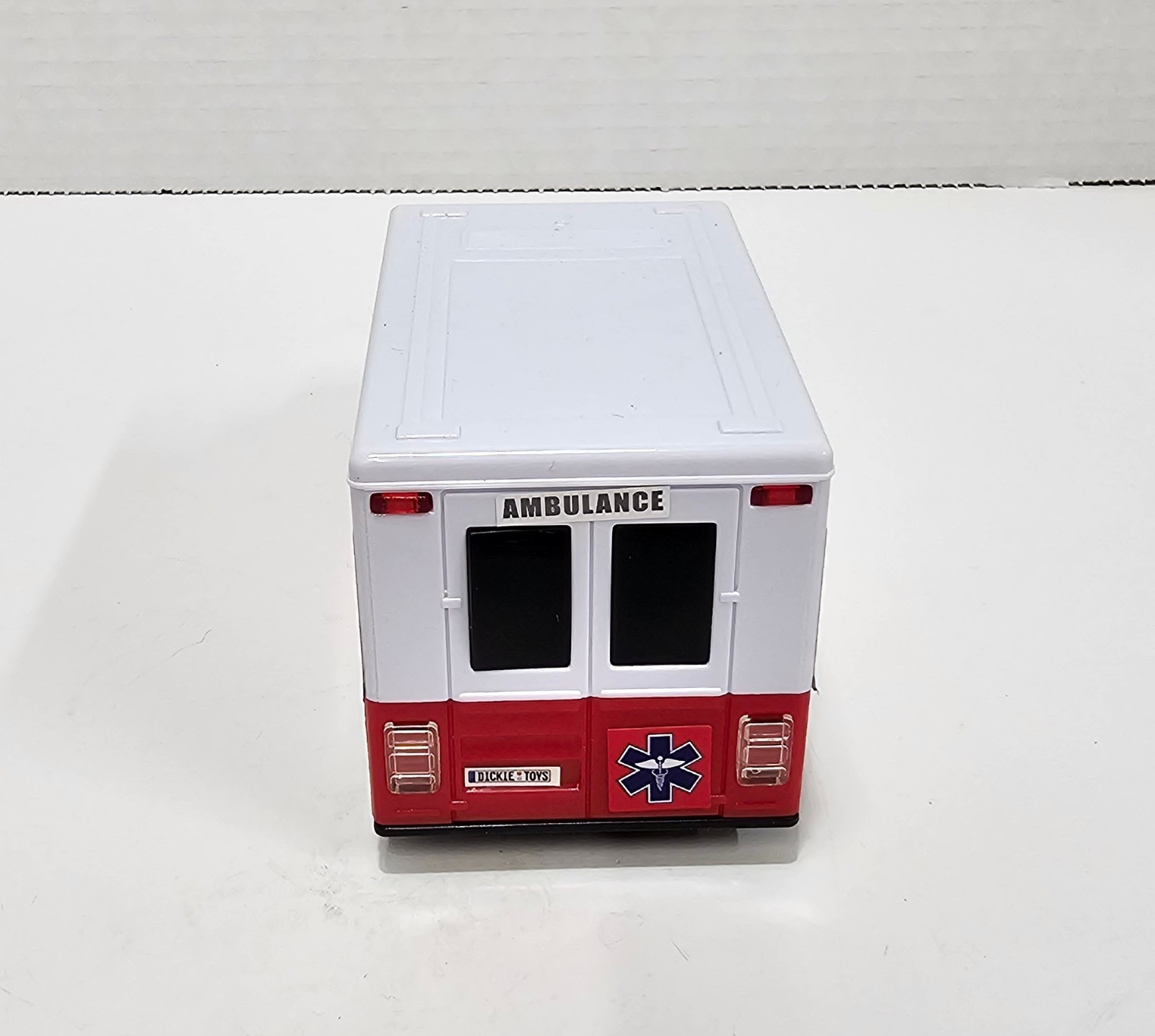Vtg Dickie Toys SOS Rescue Center Call Center 4 Vehicles Fire Police Ambulance