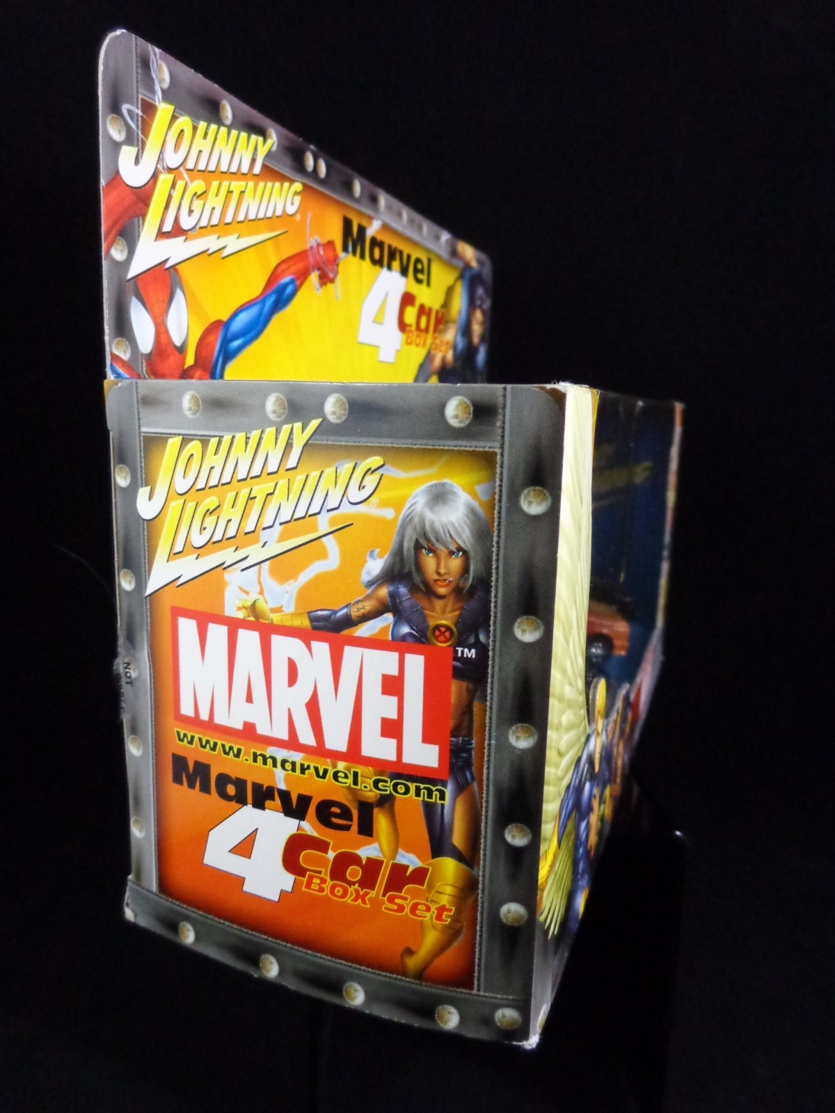 Marvel Johnny Lightning Marvel 4 Car Box Set 1:64 Scale Die-Cast