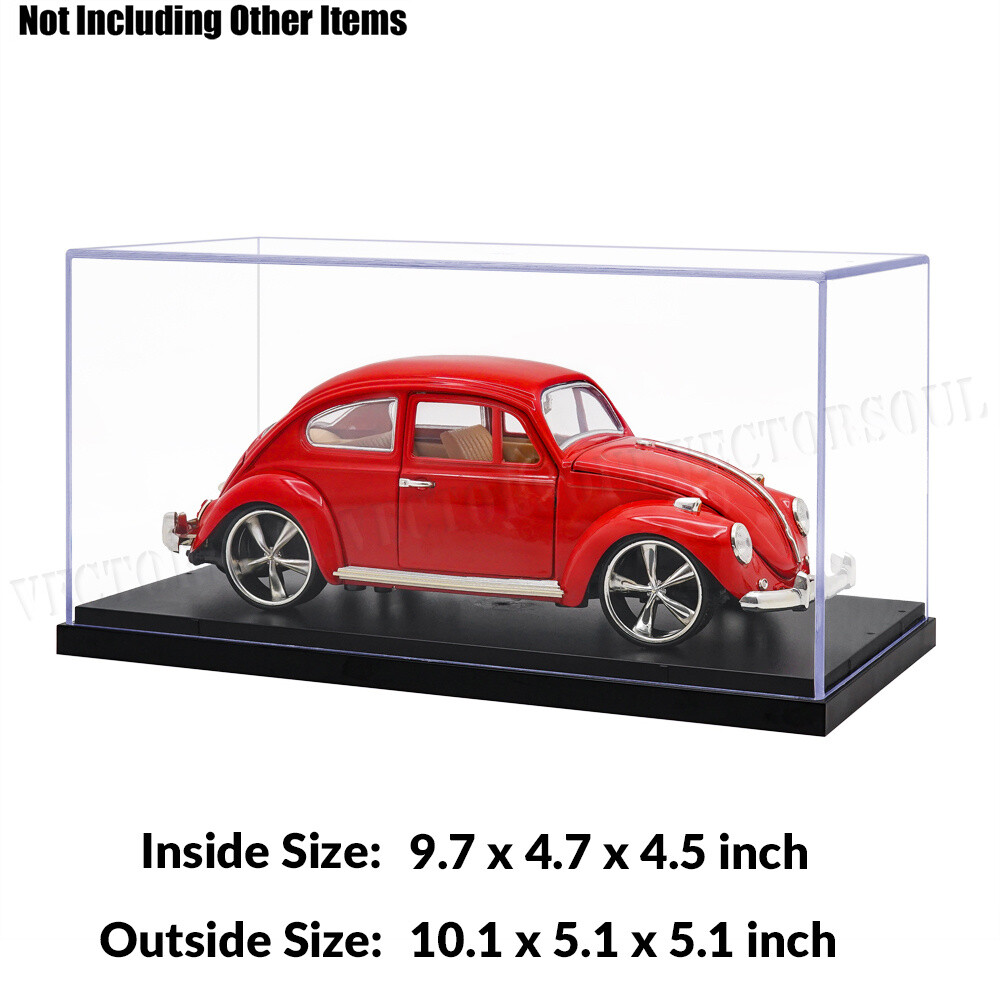 1/2/3/4 Steps Acrylic Display Case Dustproof Box Action Figures 1/64 Diecast US