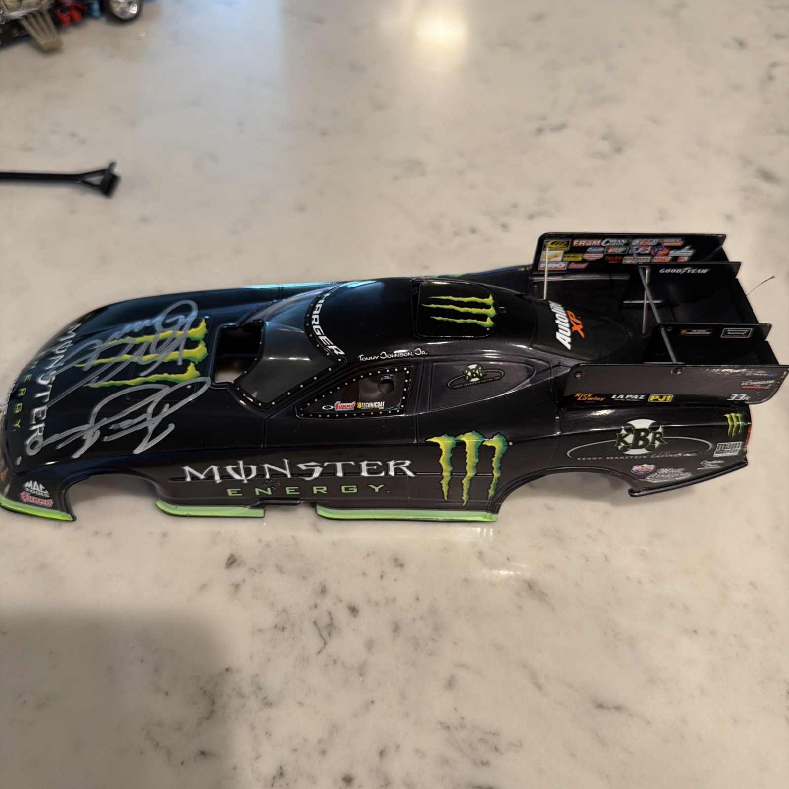 TOMMY JOHNSON JR. MONSTER ENERGY 2008 AUTOGRAPHED #78 of 738 MINT! NO BOX