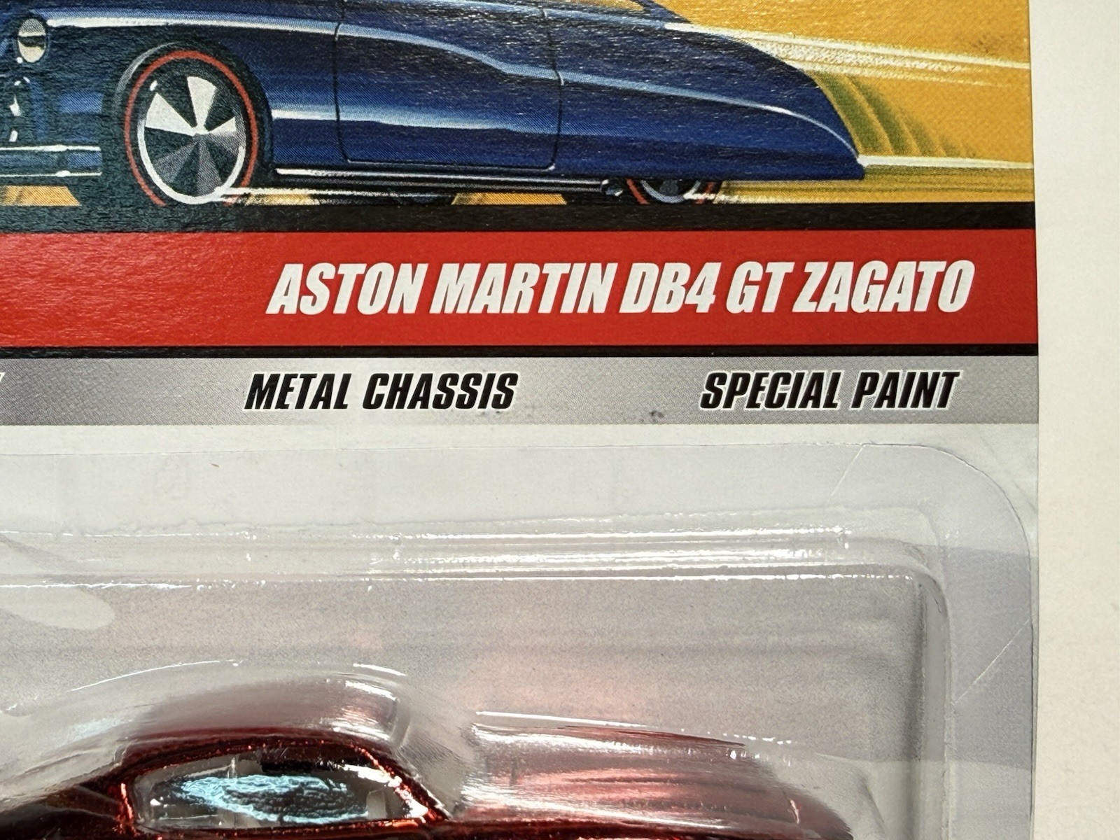 Hot Wheels Classics Series 5 – Aston Martin DB4 GT Zagato, Red w/Lace Wheels