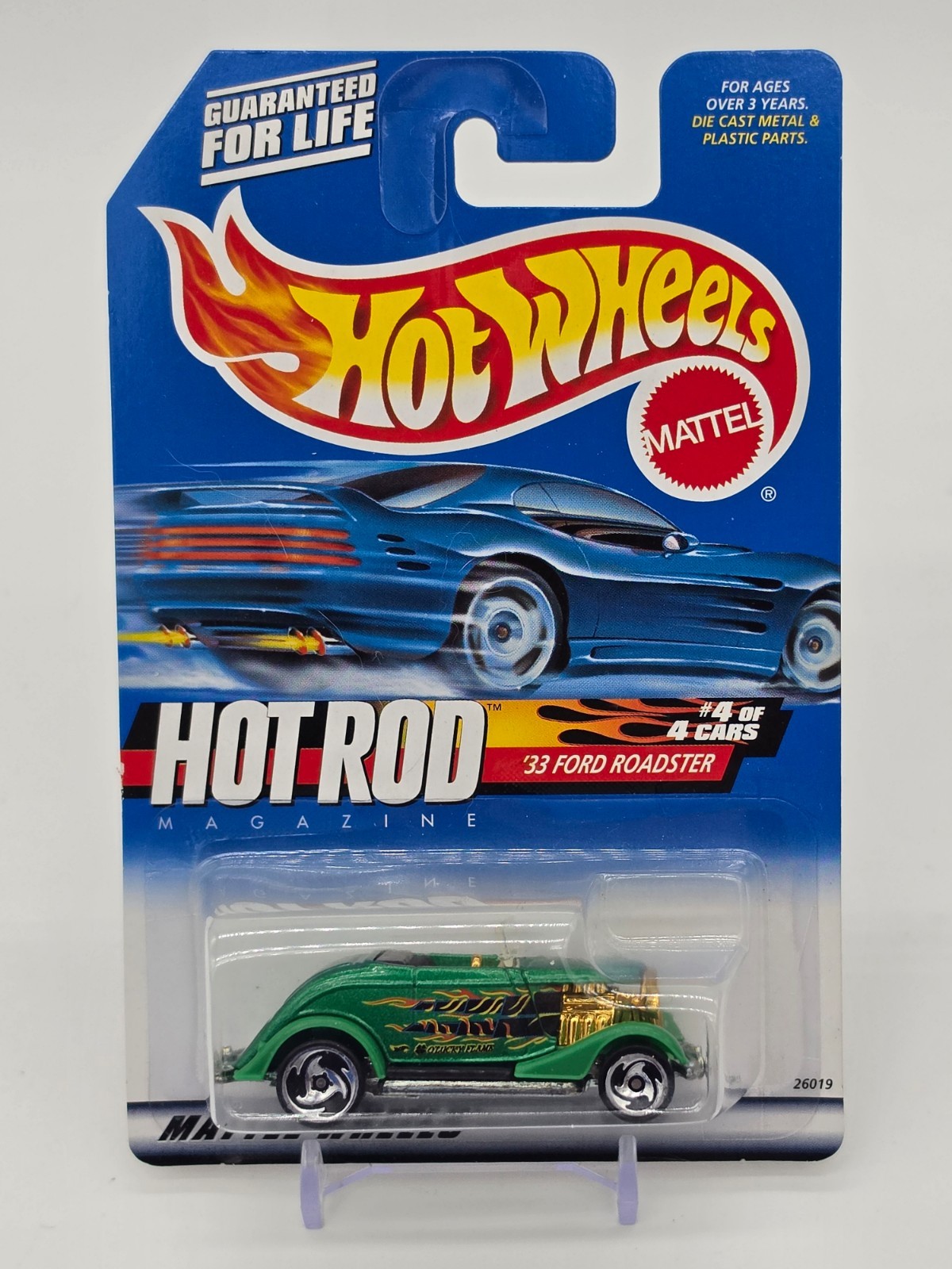 Hot Wheels – Hot Rod Magazine Series – ’33 Ford Roadster – Green