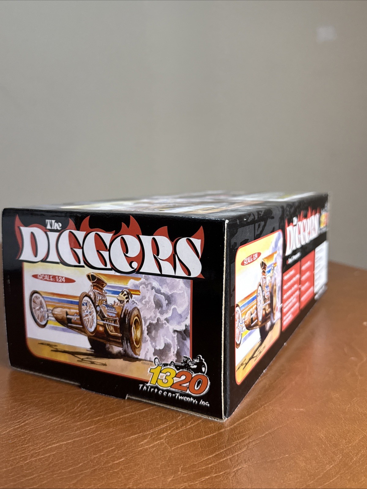 1320 The Diggers Fuel Dragster # 1302 Greer Prudhomme NEVER DISPLAYED Very Nice