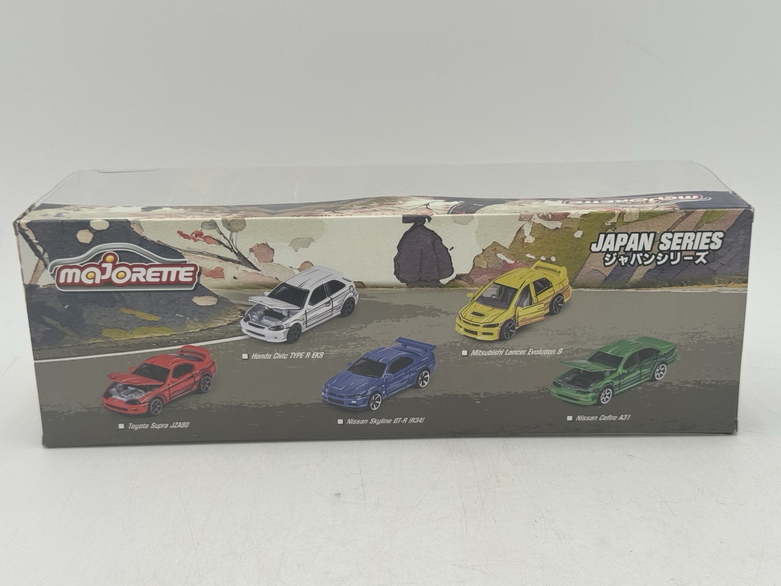 Majorette Japan Series Box Set of 5 Cars – 1:64 Diecast Car