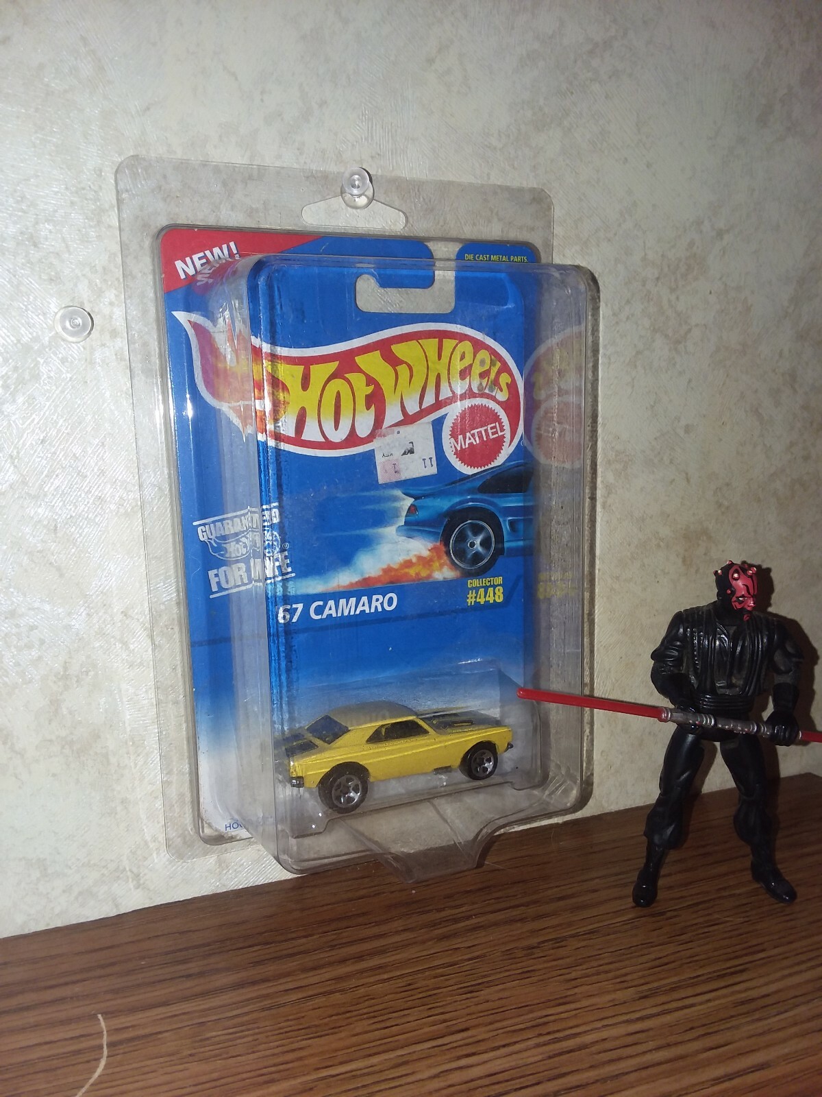 1995 HOT WHEELS 1967 CAMARO COLLECTOR #448 with PROTECH CASE