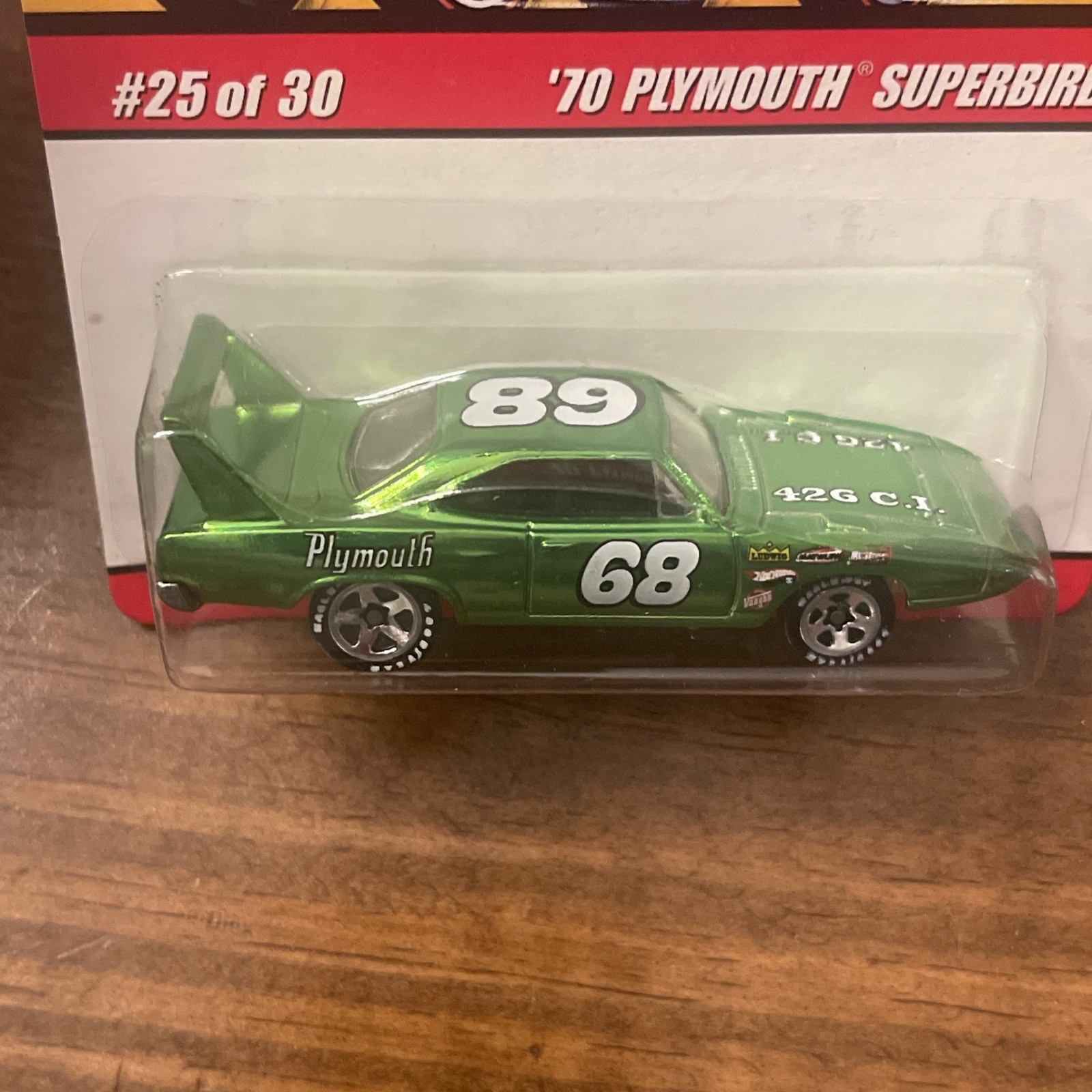 2006 Hot Wheels Classics Series 3 #25/30 1970 Plymouth Superbird Green