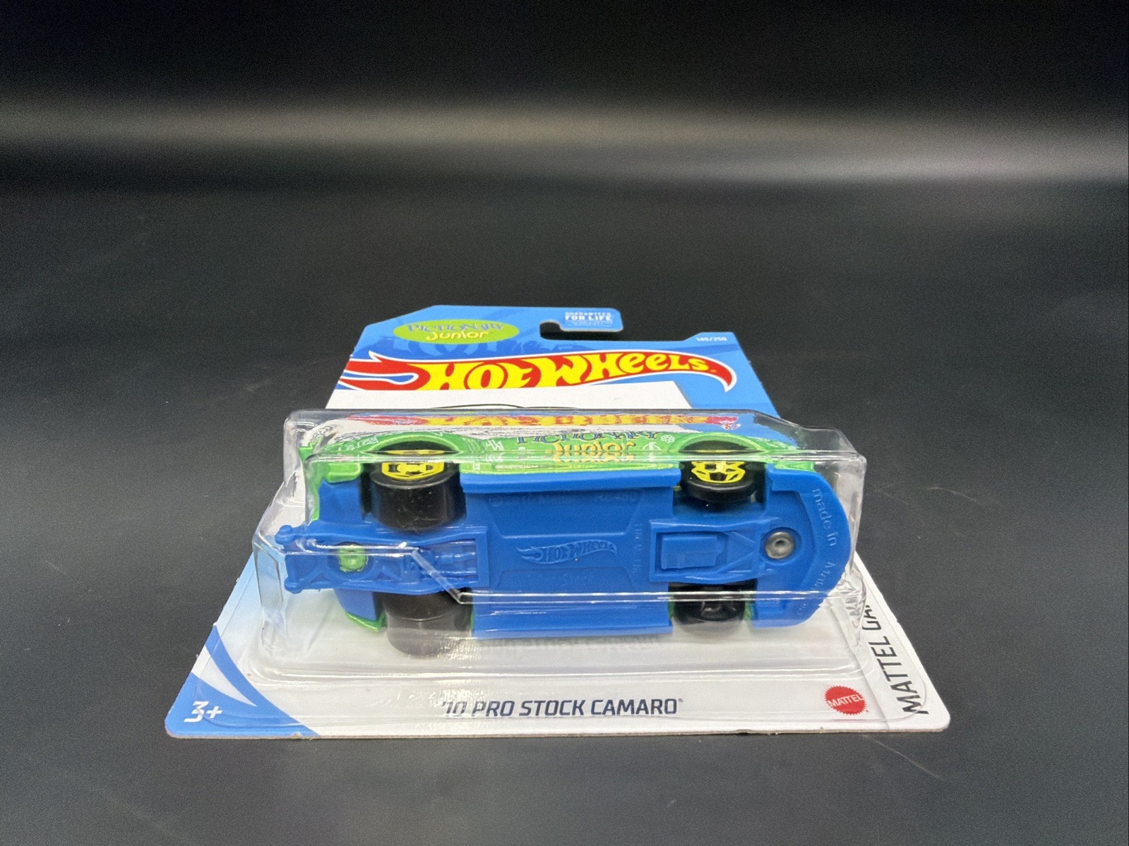 Hot Wheels Mattel Games ’10 Pro Stock Camaro *RARE CARD* (AB93)