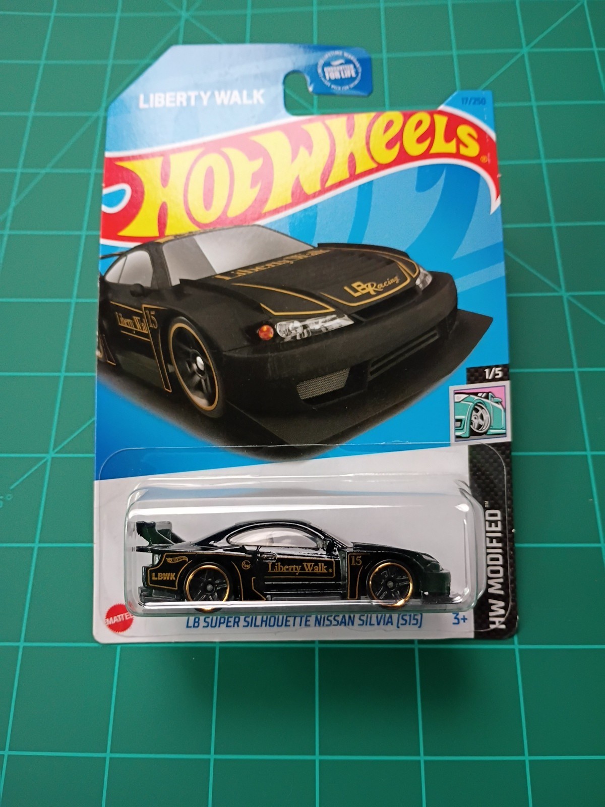 2021 Hot Wheels, LB Super Silhouette Nissan Silvia BLACK Liberty Walk