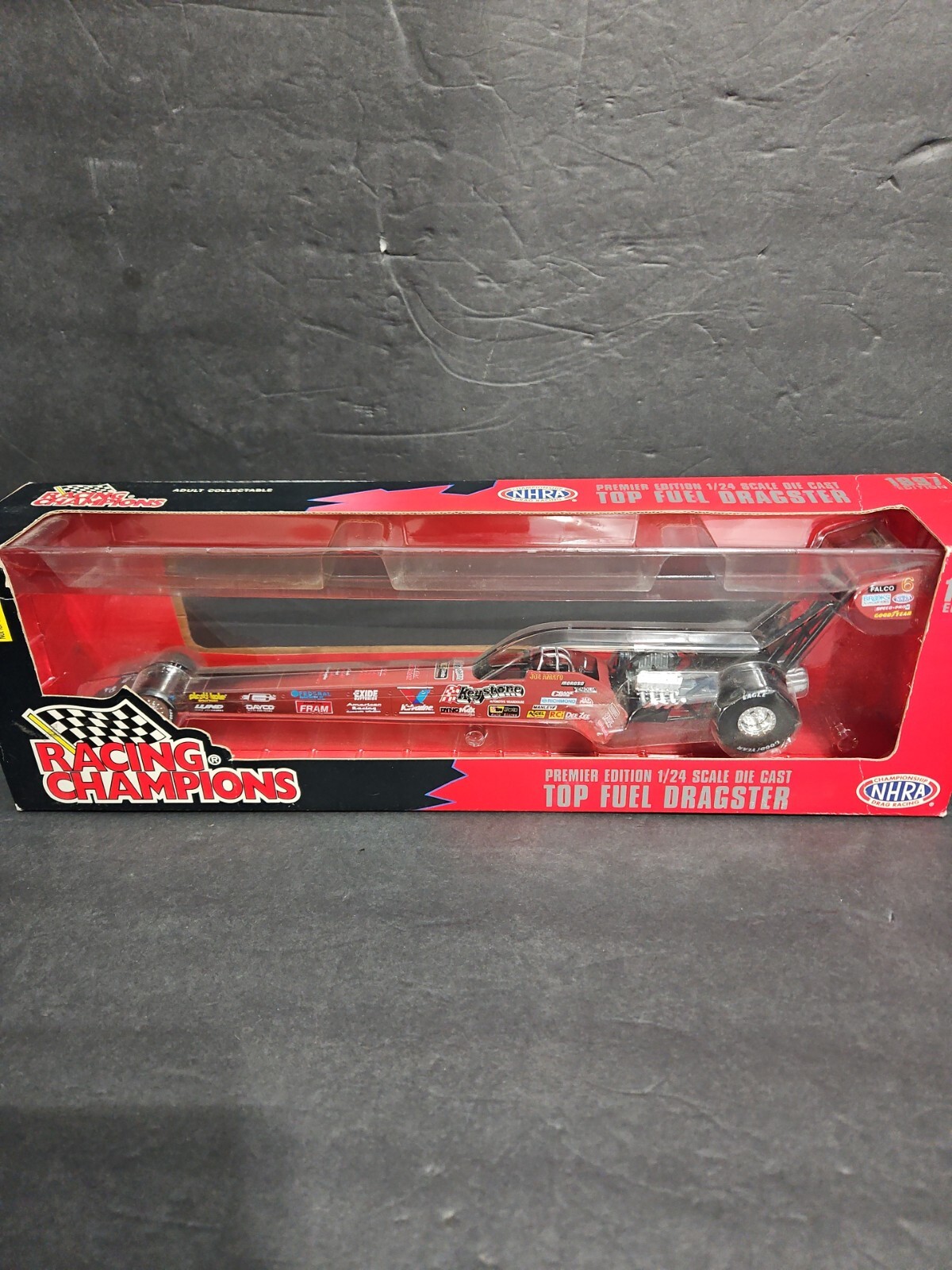 1997 Racing Champions Premier 1/24 Keystone Top Fuel NHRA DRAGSTER Joe Amato
