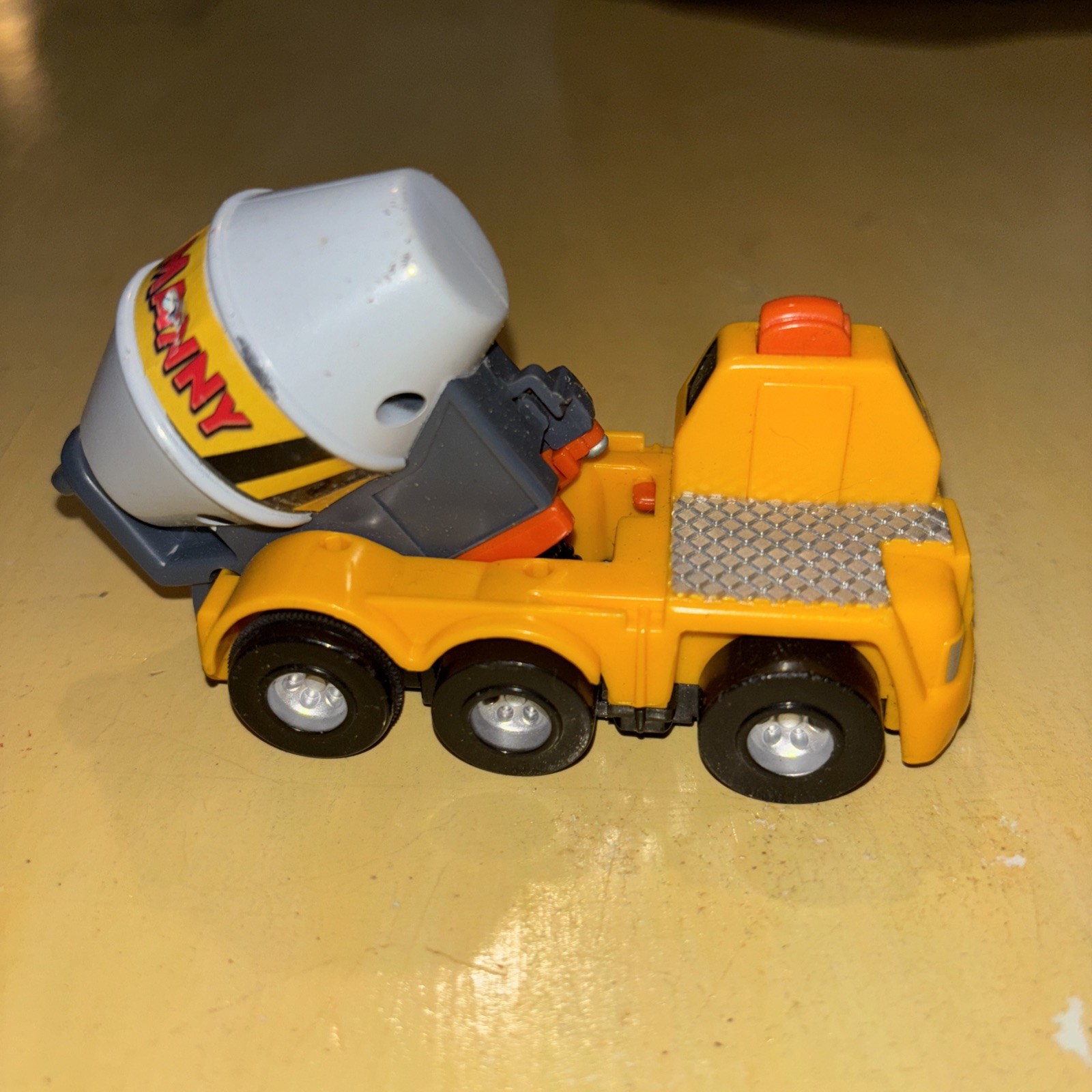 VTG Handy Manny Cement Mixer Mixing Truck Construction Push And Go Disney