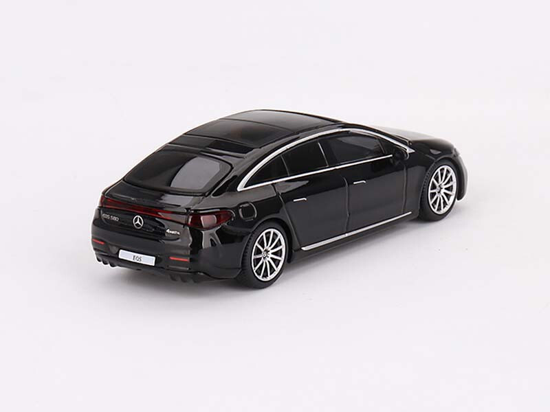 Mercedes-Benz EQS 580 4MATIC Black Diecast 1:64 Scale Model – TSM MGT00694