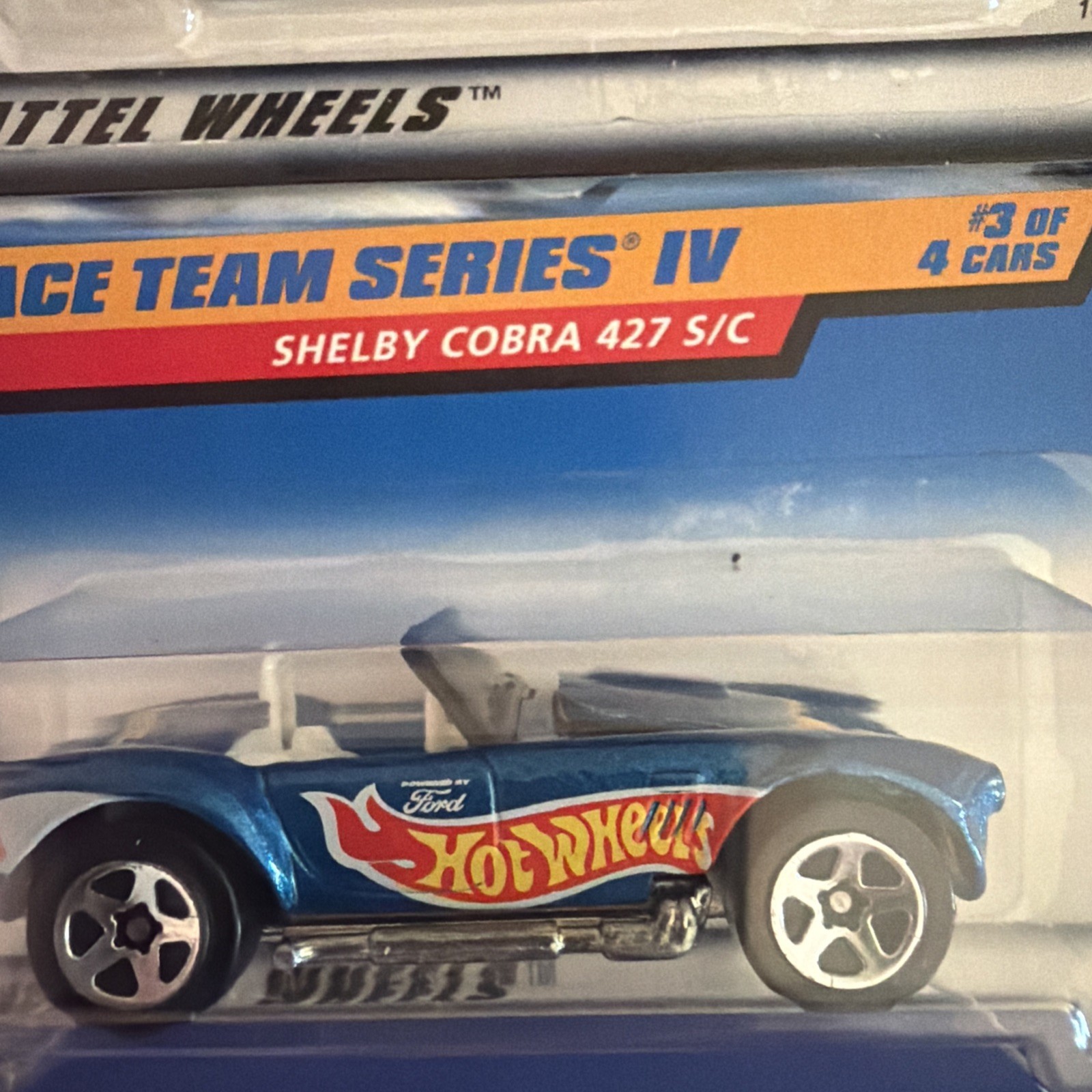 1998 Hot Wheels Race Team Series IV Complete Set Of #1-4
