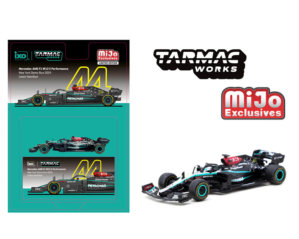 Tarmac Works ixo Models Global64 Lewis Hamilton Mercedes-AMG F1 W12 E Performanc