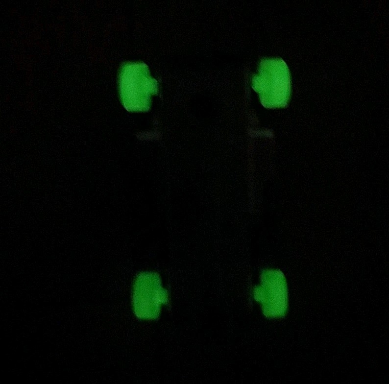 2014 Hot Wheels Loopster Hands Up Variation Roller Coaster Connecting Glow Wheel