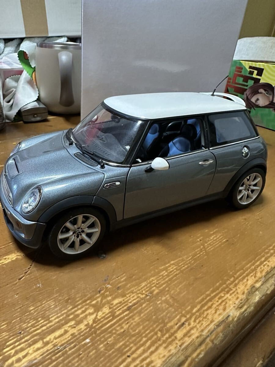 1/18 AUTOart MINI COOPER S diecast car, dark silver
