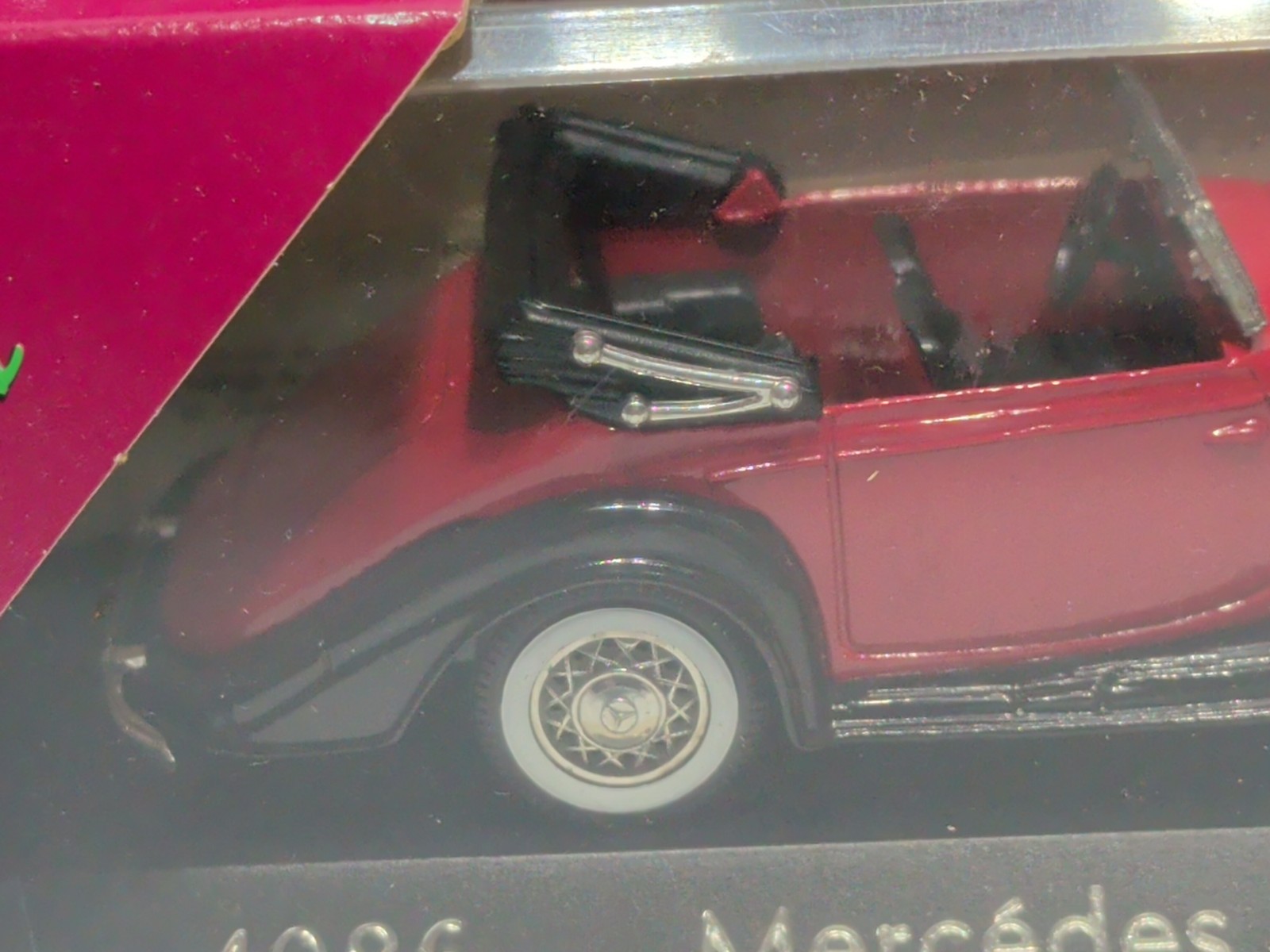 Solido Mercedes 540 K Red 1939 Cabriolet Convertible Red 4086 1/43 In Box