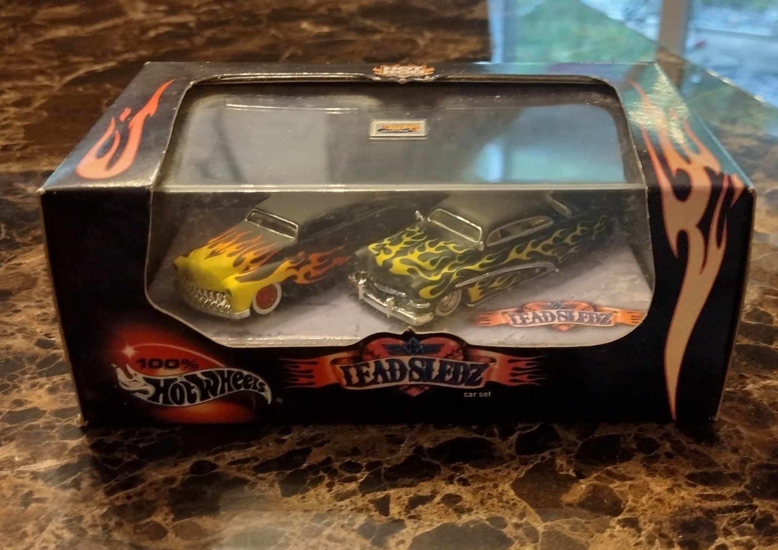 Hot Wheels Collectible Hot Rod Series Lead Sledz 49 & 51 Merc Mercury 2 Car Set