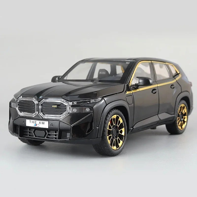 1:24 BMW XM SUV Alloy Diecast Car Sound & Light Toy Gift Collectible Vehicle NEW