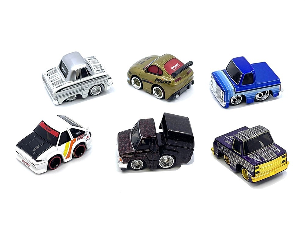 CarTuned 1:64 Mijo Exclusives Series MJ1 Assortment of 6 Cars Set, Factory Seal