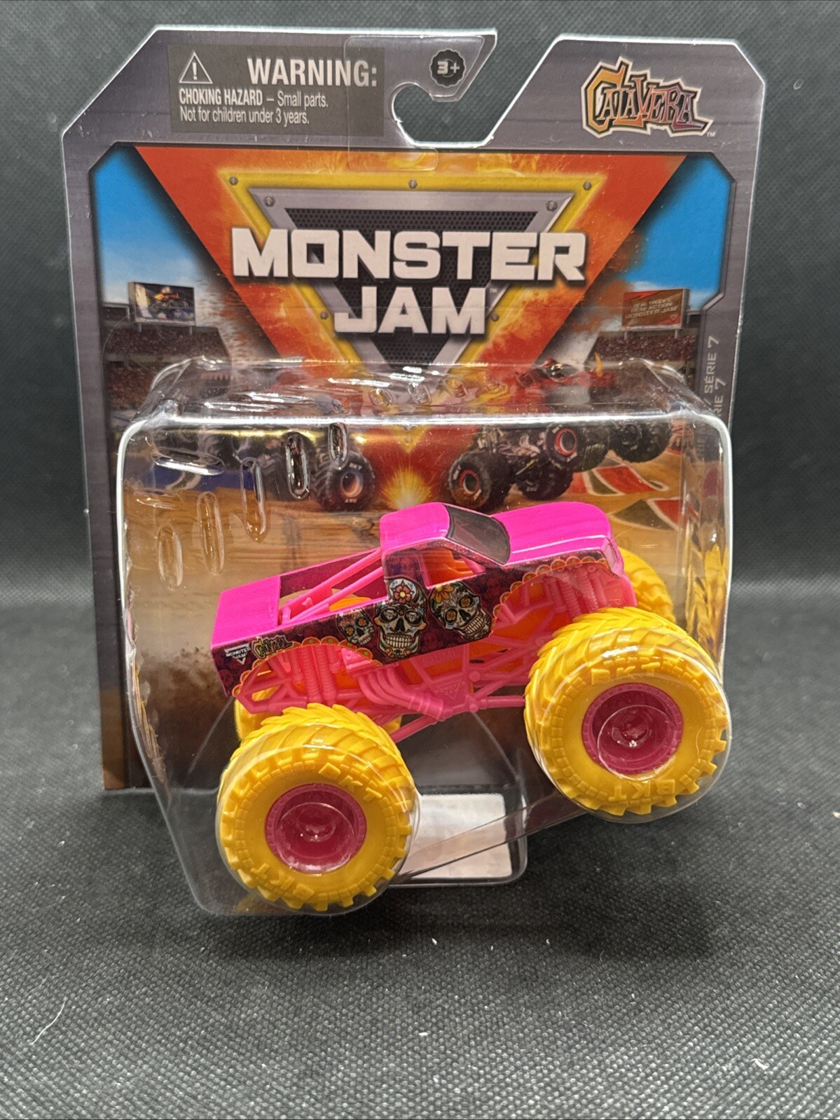 Monster Jam Truck Calavera 1/64 Scale Series 7 True Metal by Spin Master