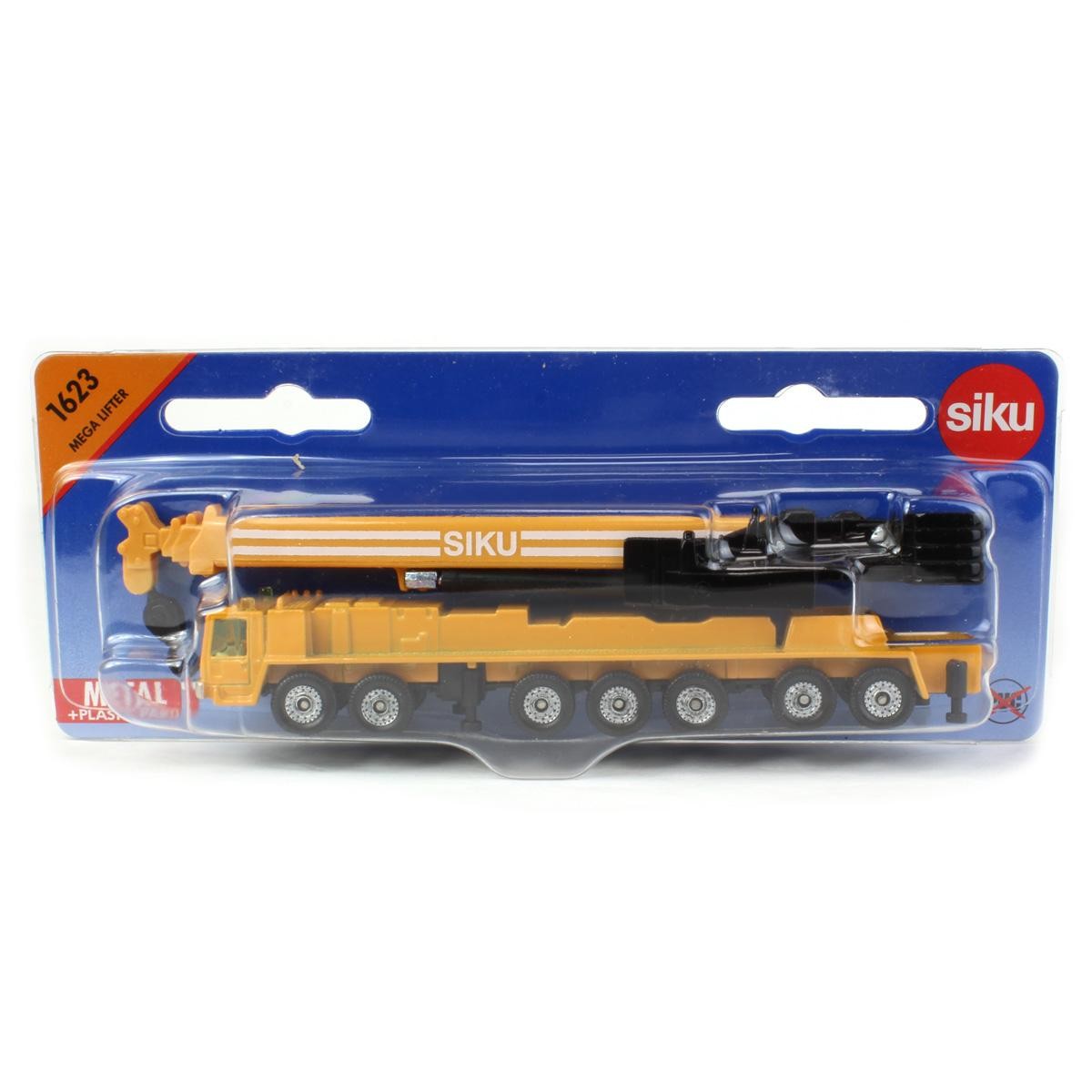Yellow Mega Lifter Crane Truck by SIKU 1623