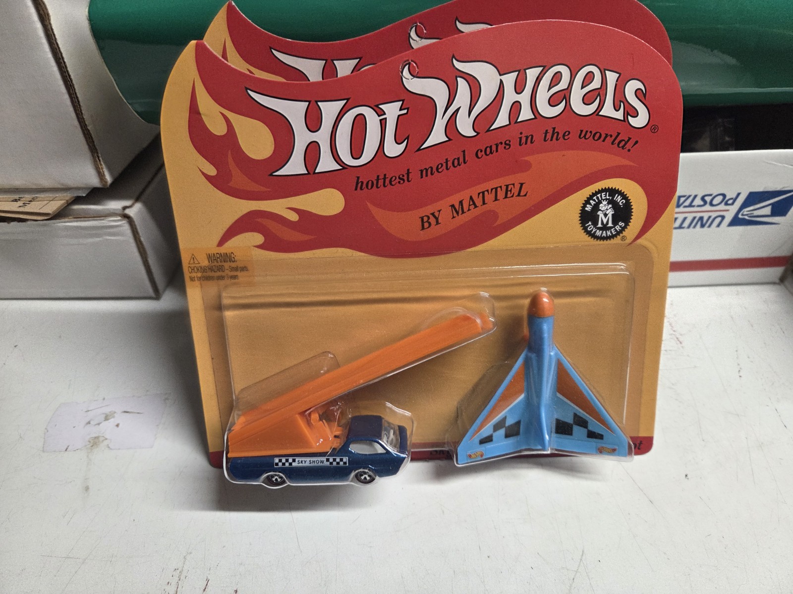 Hot Wheels RLC Sky Show Dodge Deora Concept 454/2500 Blue Redline 2011 Airplane