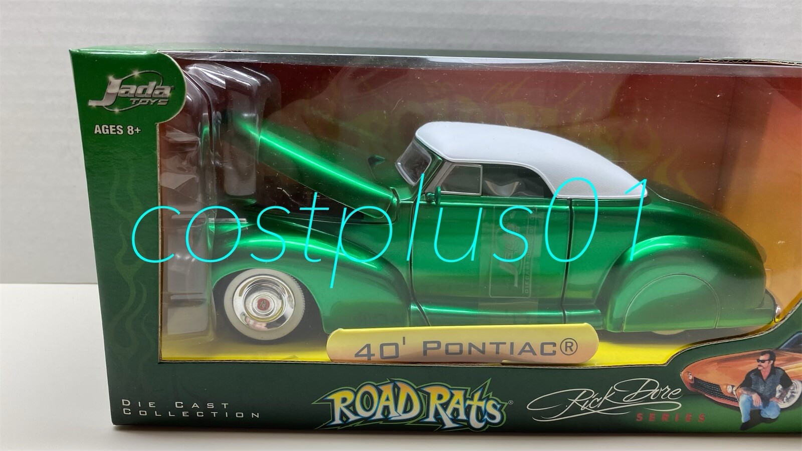 JADA ROAD RATS 1940 PONTIAC 1:24 GREEN RICK DORE SERIES