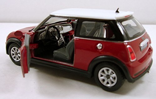 New 5″ Kinsmart Mini Cooper S Diecast Model Toy Car 1:28 Red