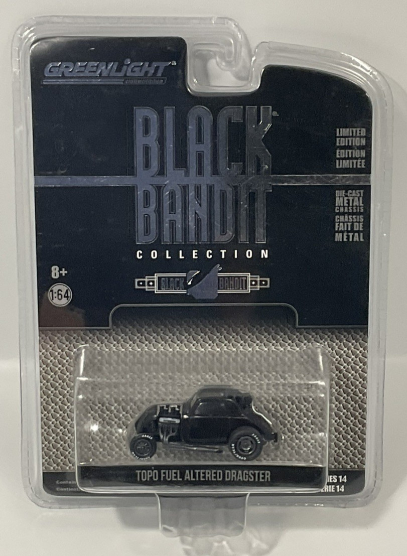 Greenlight Collectibles Black Bandit TOPO FUEL ALTERED DRAGSTER 1/64 2016