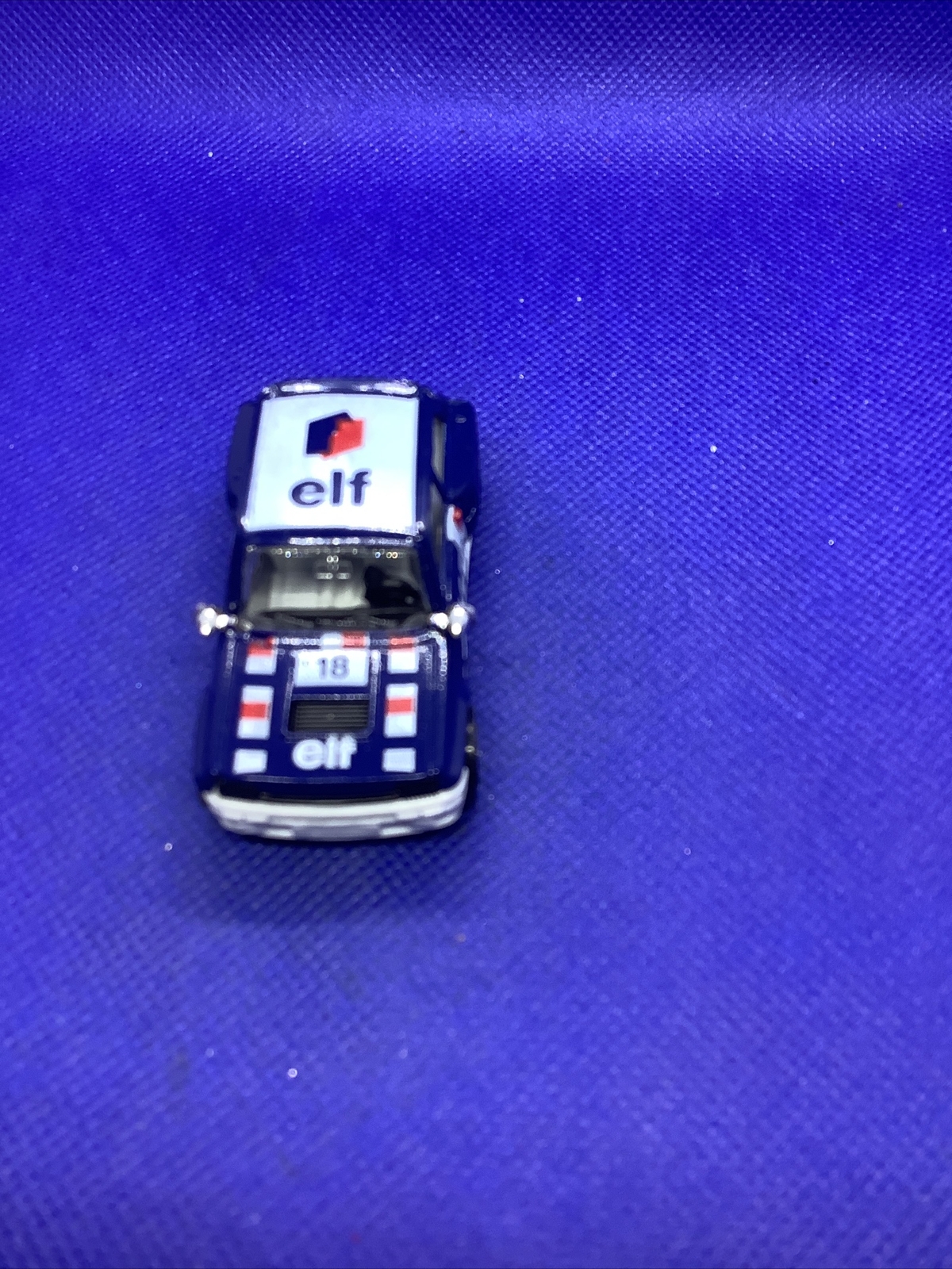 Corgi Renault 5 Turbo Elf #18 Blue 10 Spoke Wheels Made in United Kingdom Mint