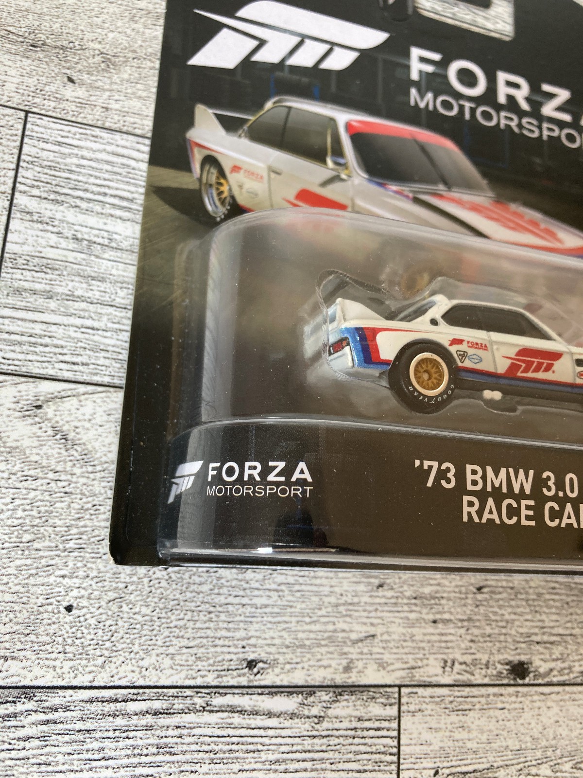 Hot Wheels Forza Motorsport – ’73 BMW 3.0 CSL Race Car – Real Riders – New