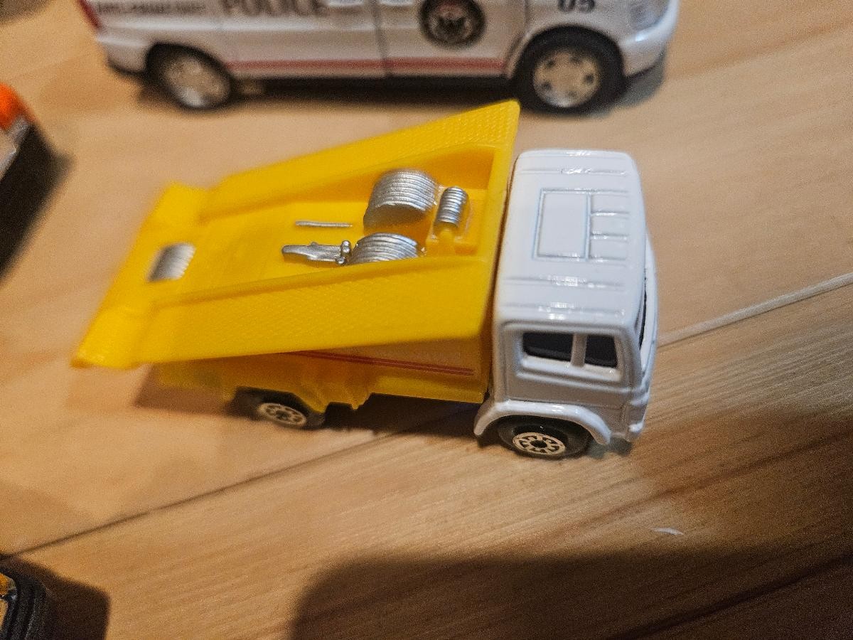 Diecast Emergency Vehicle Lot Police Fire Tow Truck Flatbed 6pc Pre-Owned