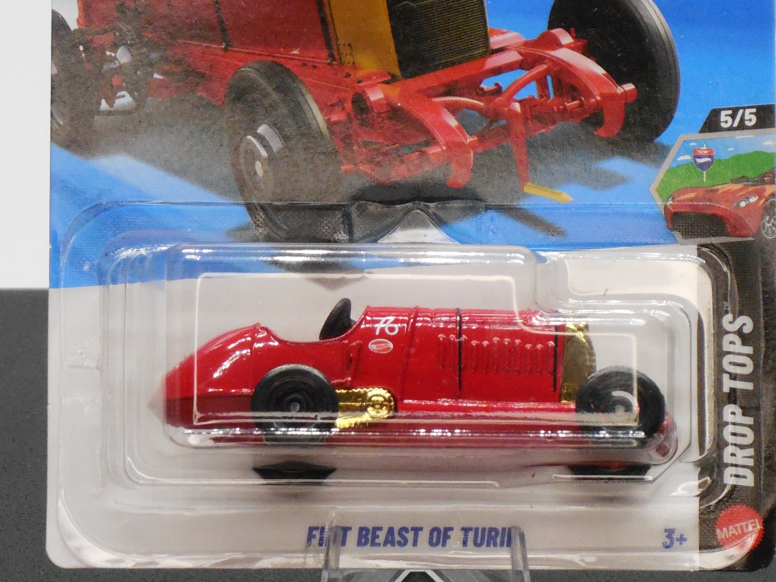 HOT WHEELS 2026 FIAT BEAST OF TURIN ROSSO CORSA 131/250 JJH48 DROP TOPS NEW
