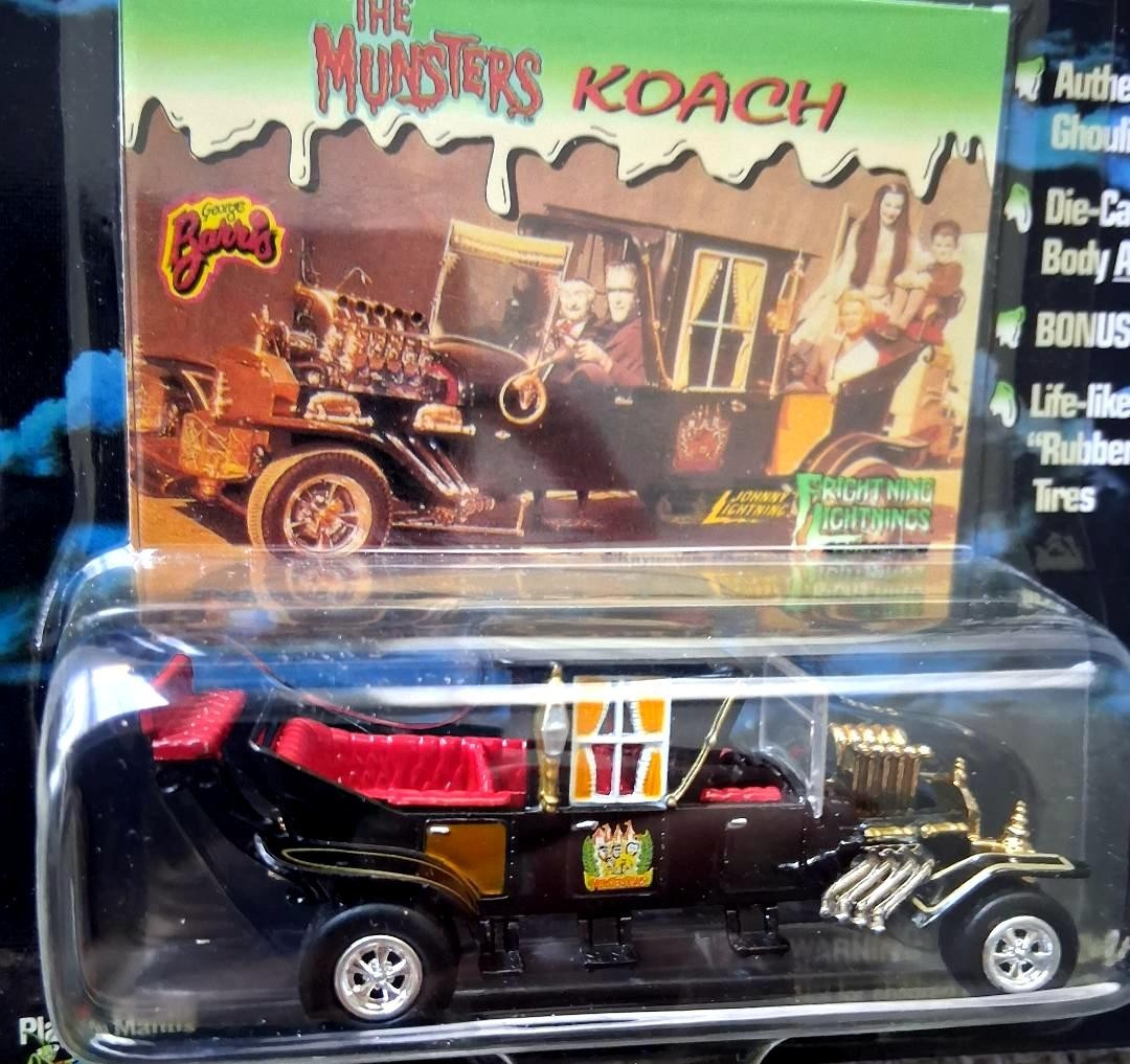 NEW, 1999 Johnny Lightning Munsters Koach 1/64