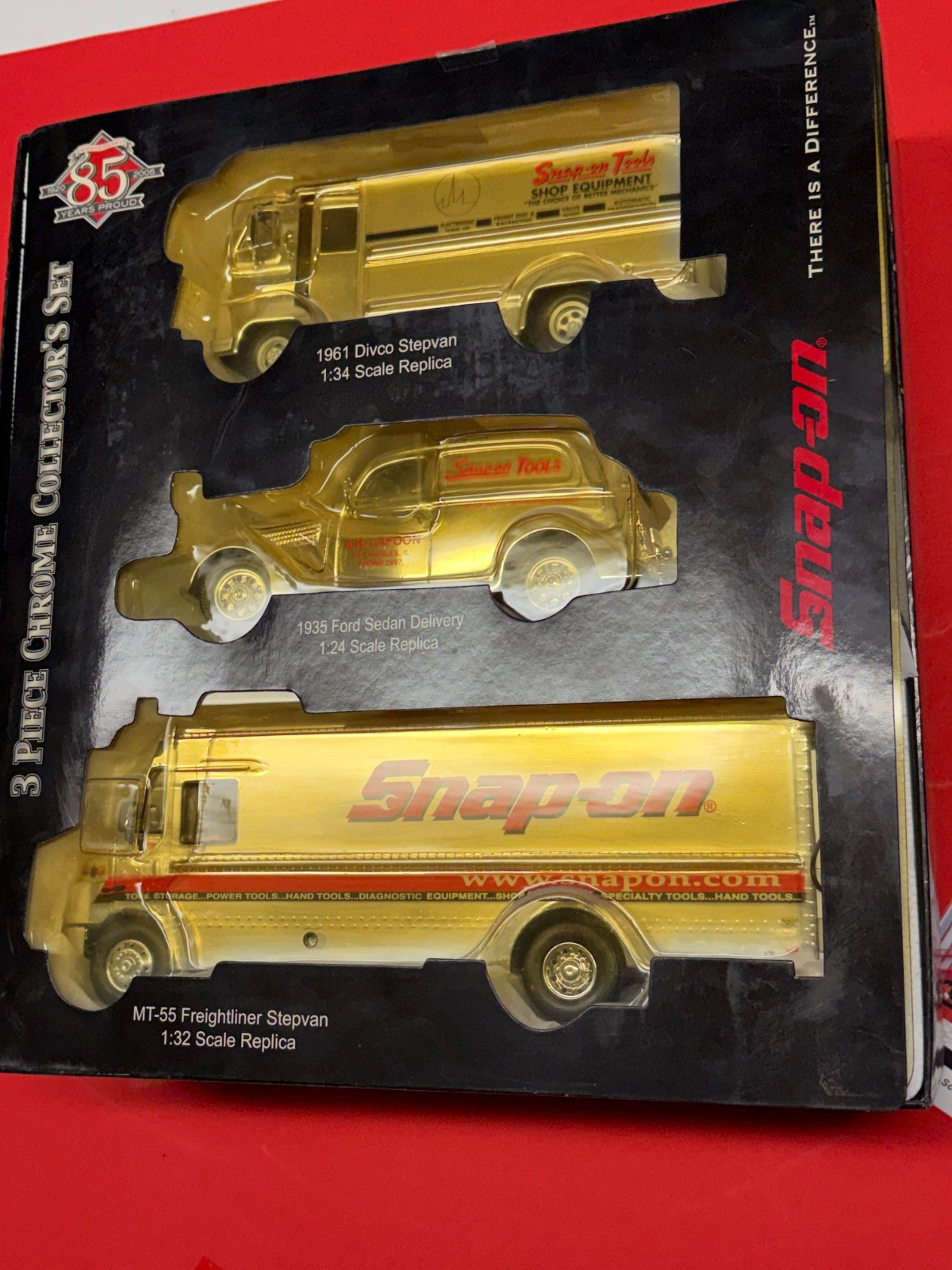 Snap On 3 piece Chrome Collectible Series MT55