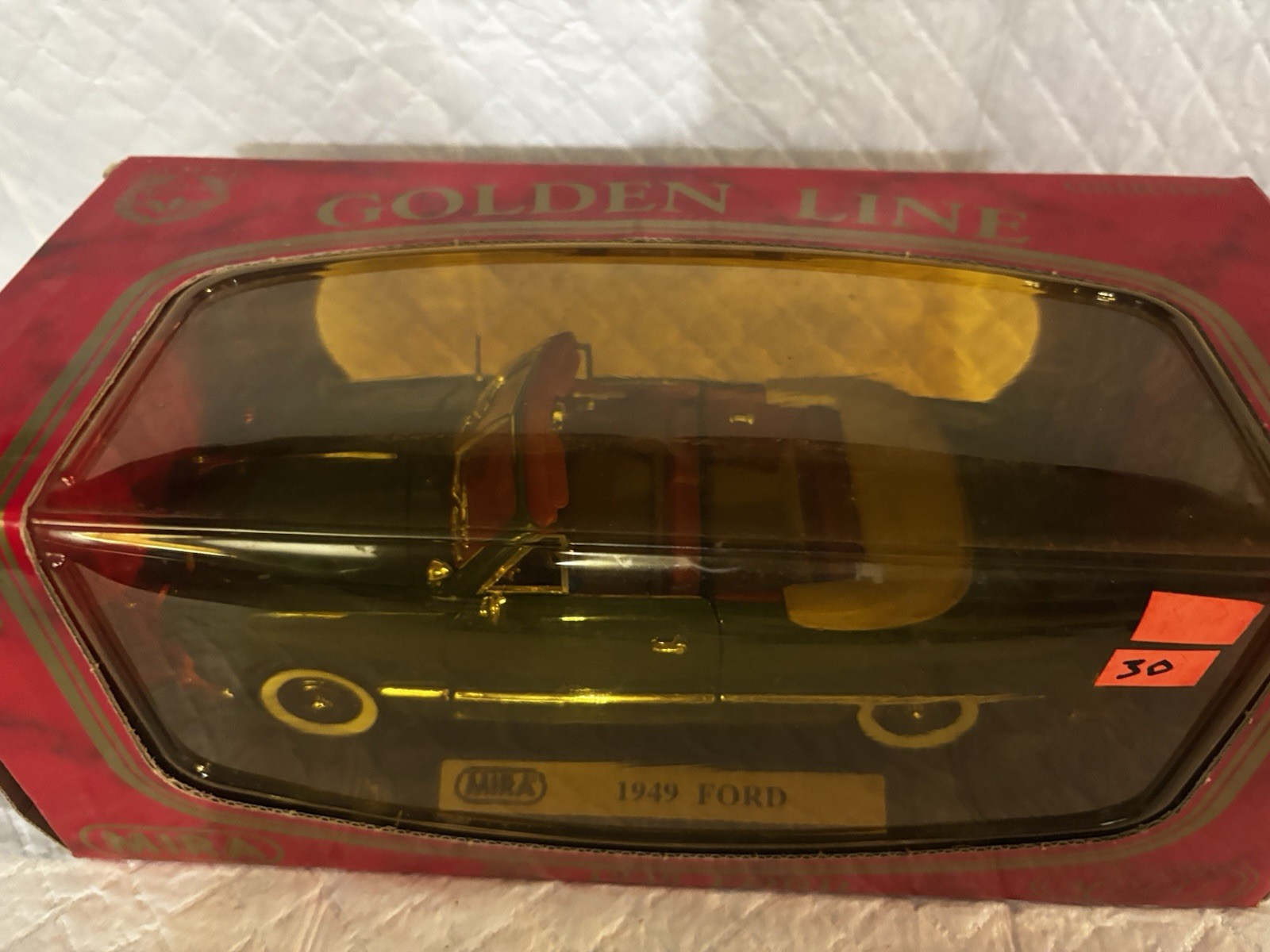 Nib Mira Golden Line 1949 Ford Convertible Green