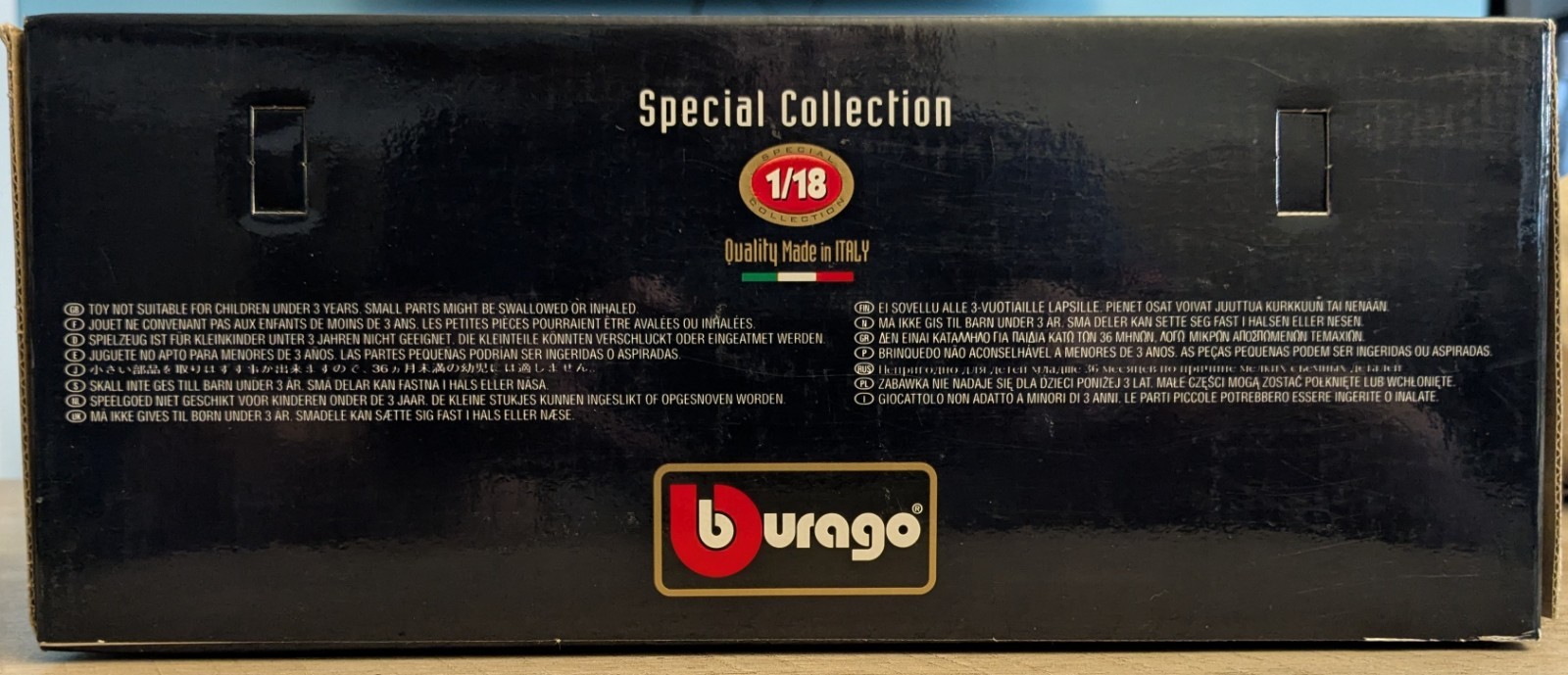 Bburago Porsche 356B Coupe 1961, Black 1/18, COD 3021, Special Collection