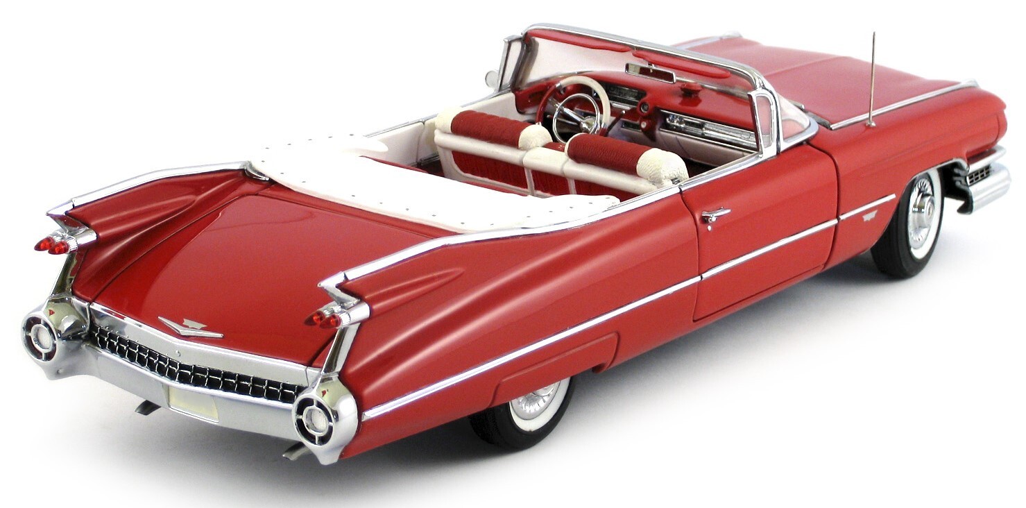 Classic Custom Cadillac Eldorado Concept18Hot Rod Race Promo Car1:24Carousel Red