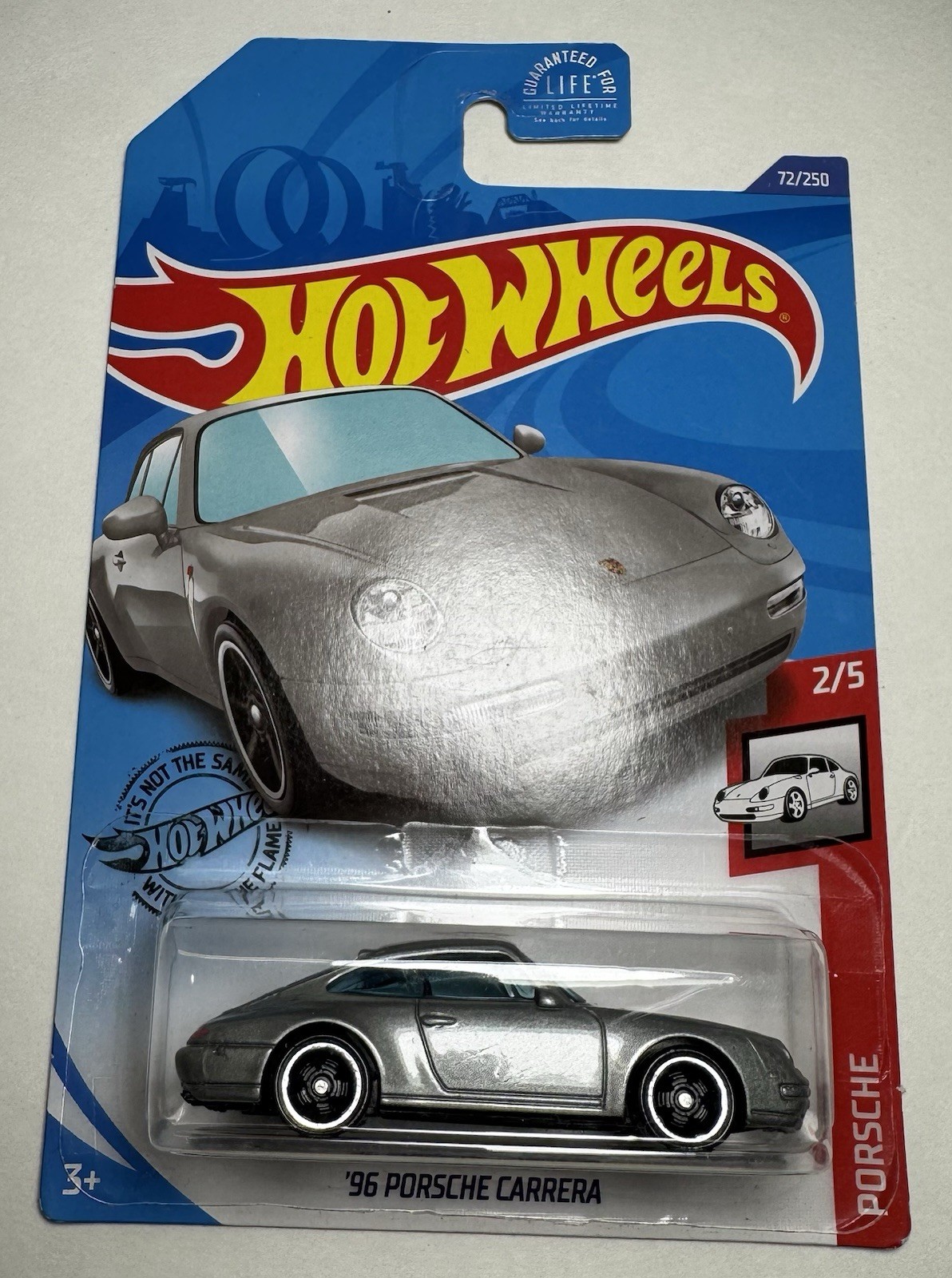 Hot Wheels ‘96 Porsche Carrera Kroger Exclusive Grey