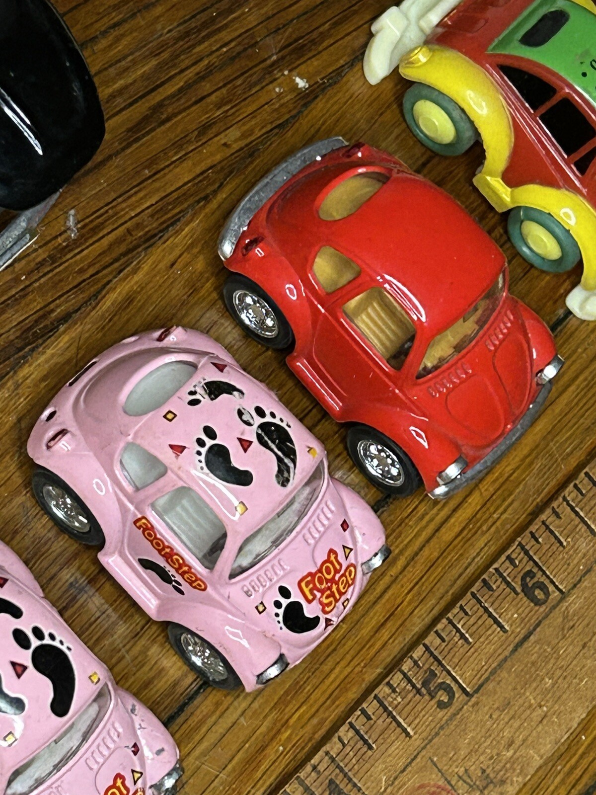 Diecast Plastic Mix Toy Car Lot Kintoy Hot Wheels Maisto Volkswagen VW Beetle