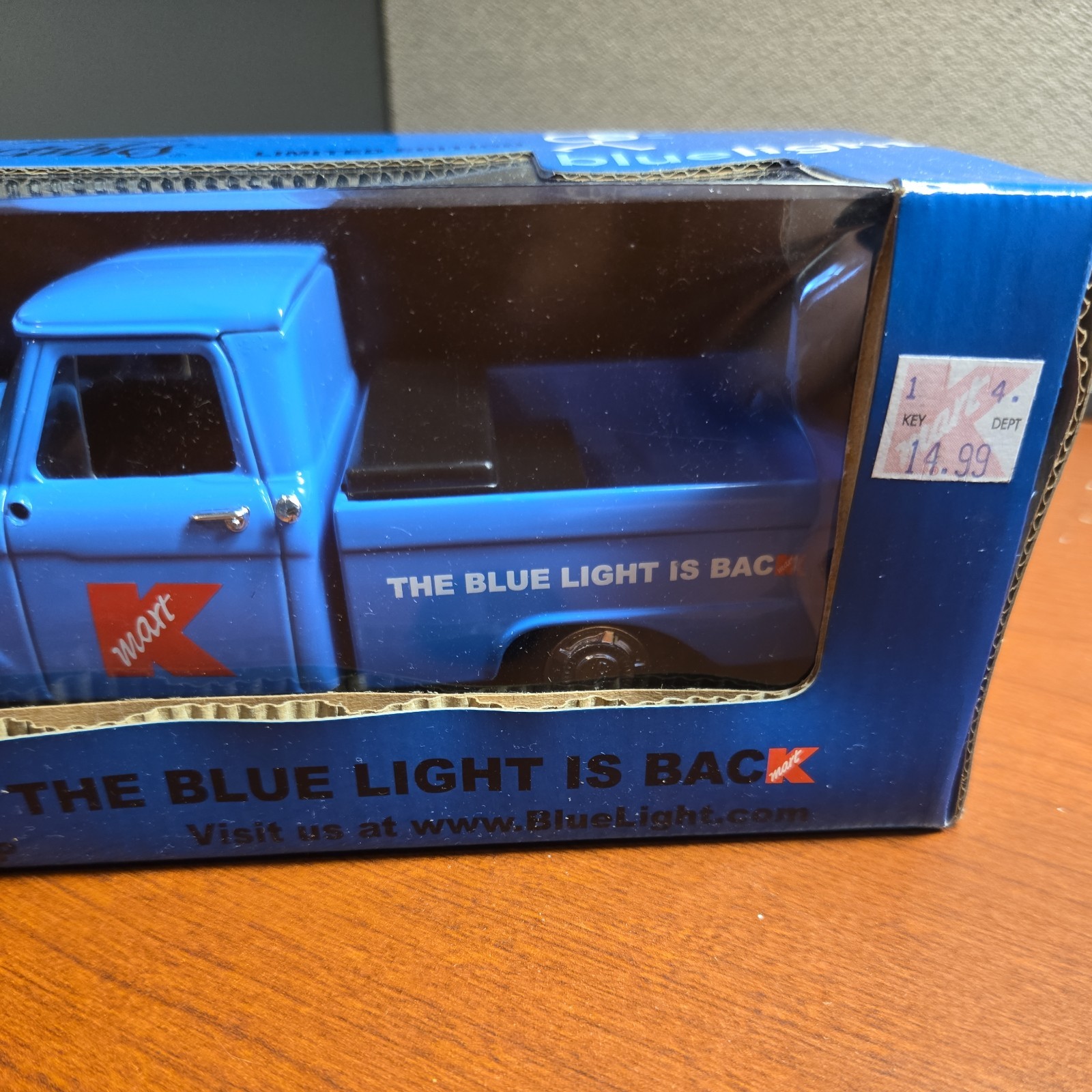Ertl Collectibles 2001 Kmart “Blue Light is Back” 1965 Ford Pickup – New in Box
