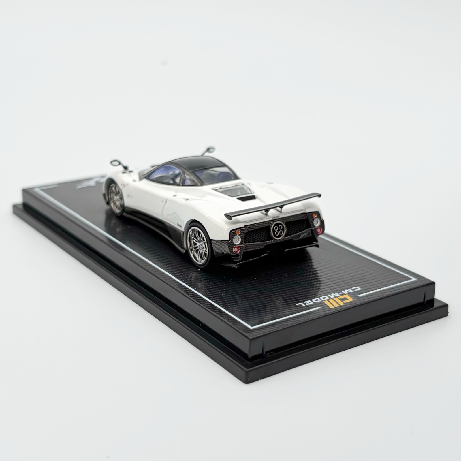 CM-Model 1:64 Pagani ZondaF – Pearl white – CM64-ZONDAF-01