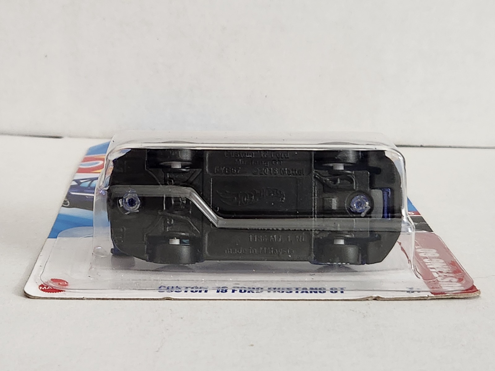 Hot Wheels Custom 2018 Ford Mustang GT With Real Riders Wheel Swap #2