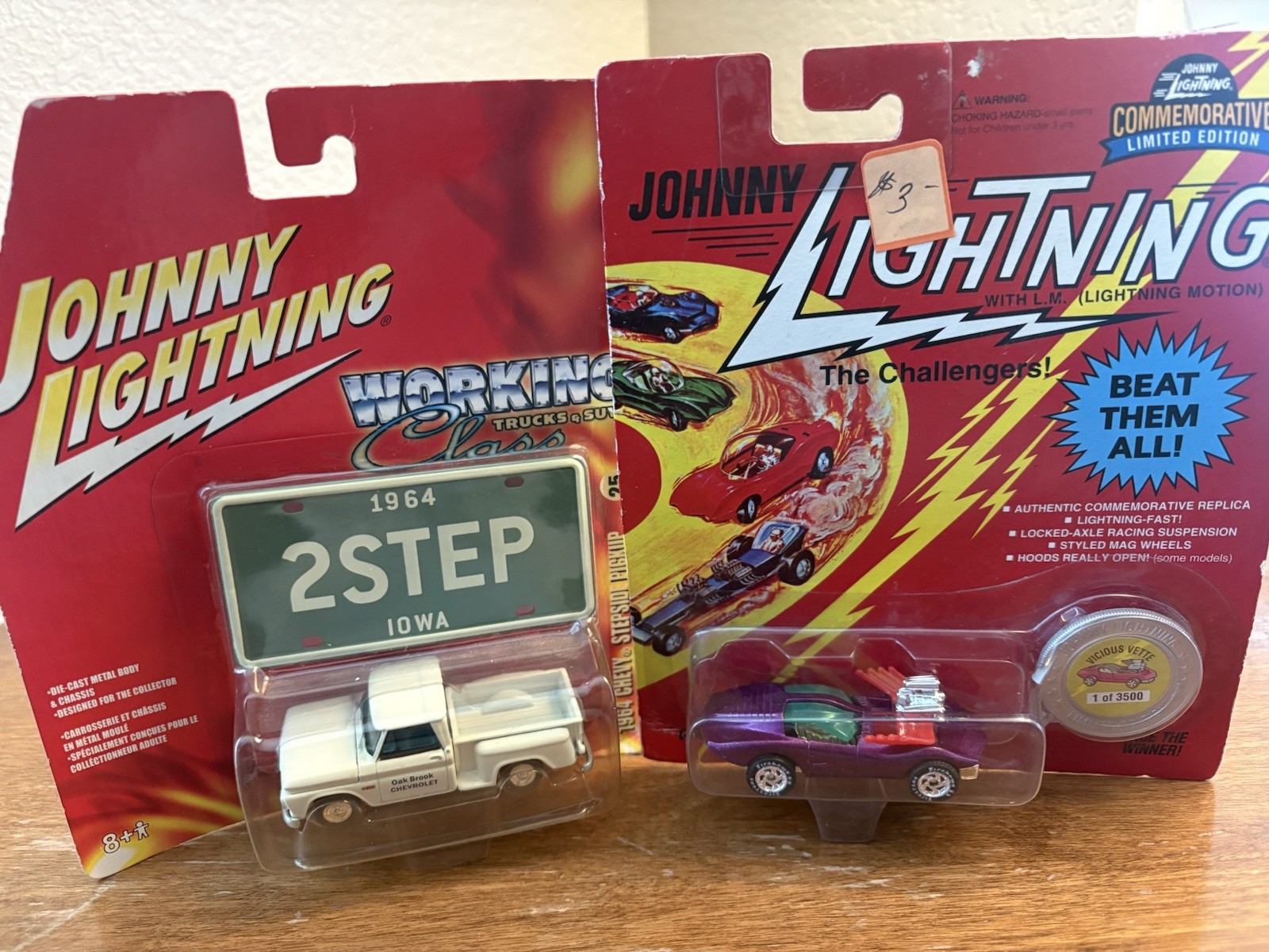 Johnny Lightning Assorted Lot of 9 Cars New Zingers Elvis Wicked Wagon
