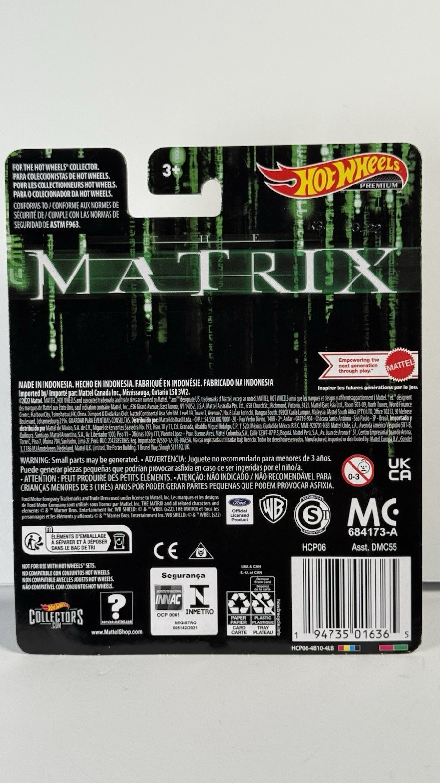 Hot Wheels Premium Pop Culture The Matrix ‘64 Lincoln Continental