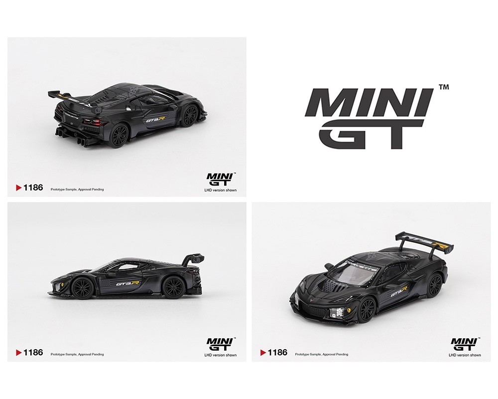 Mini GT 1:64 Chevrolet Corvette Z06 GT3.R Road America Test Car MGT01186-BL