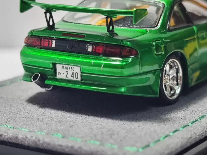 Mortal 1:64 Nissan Silvia S14 240SX Kouki Green
